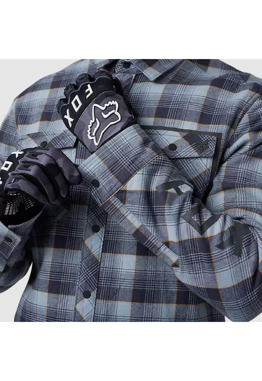 Camisa Lifestyle Defend Drive Windbloc® Gris Fox-3