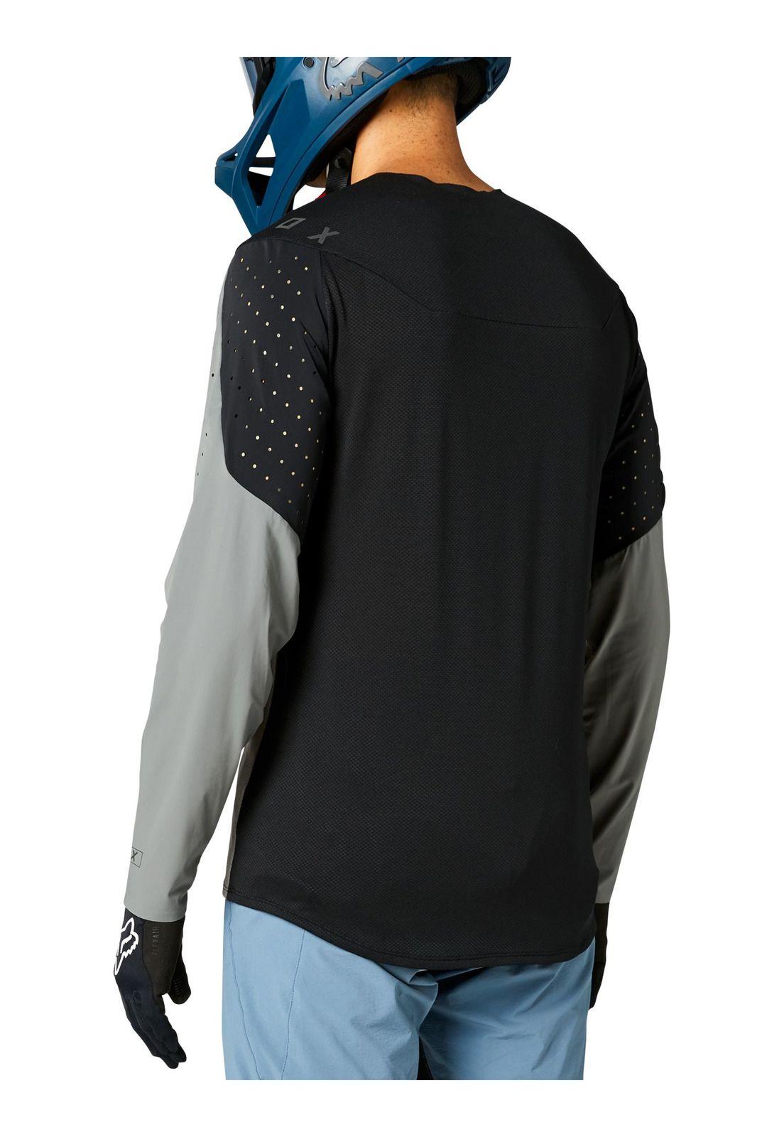 Polera Bicicleta Flexair Delta Gris Fox-1