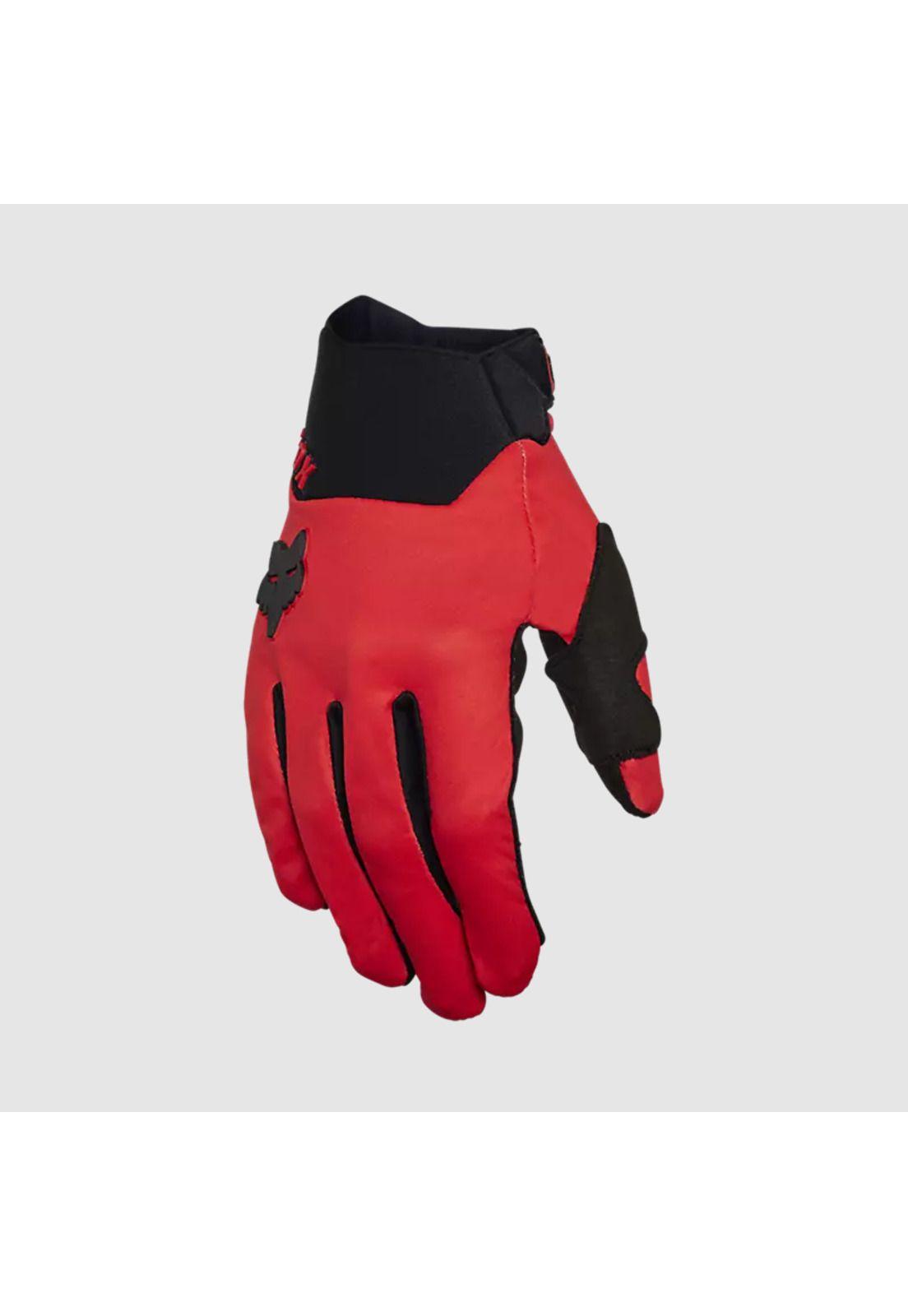 Guantes Moto Defend Wind Off-Road Rojo Fox-0