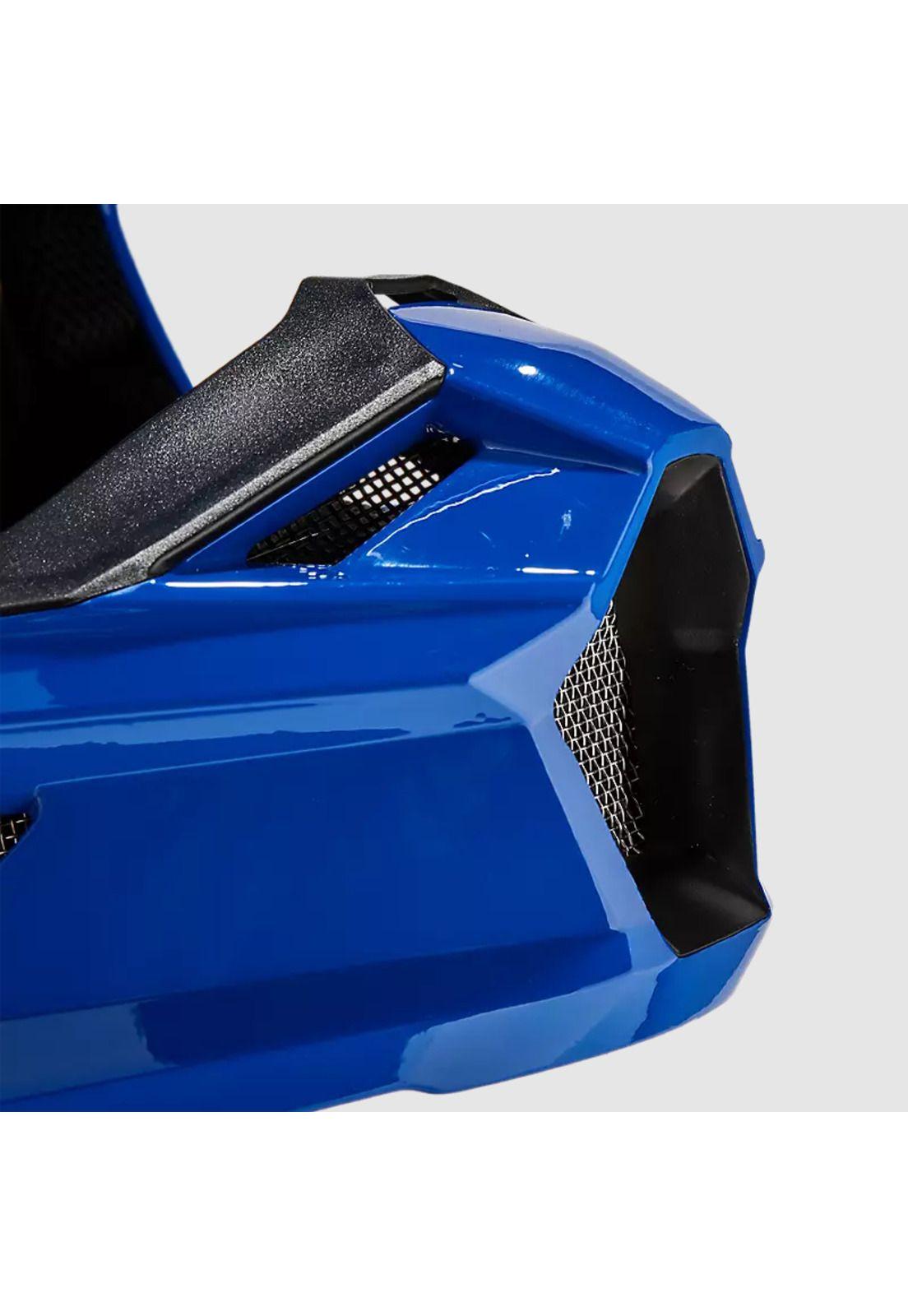 Casco Moto V Core Azul Fox-6