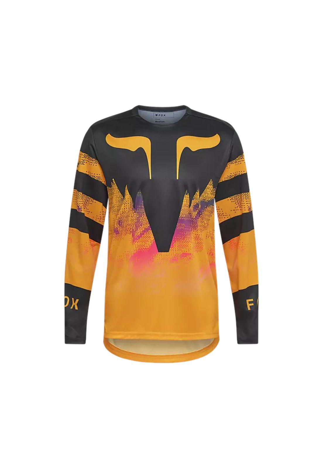 Polera Bicicleta Ranger Kairos Amarillo Fox-0