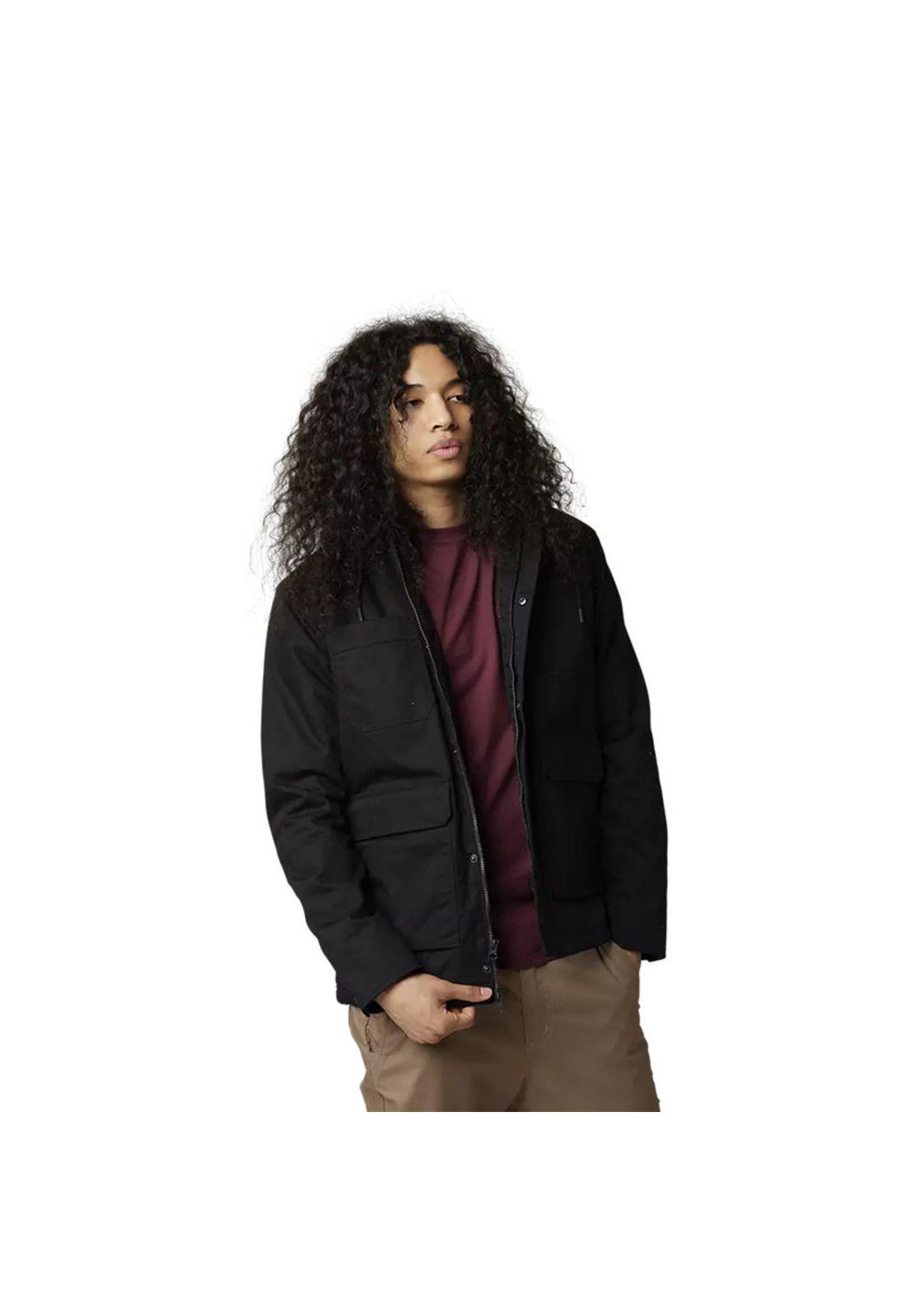 Chaqueta Lifestyle Mercer Negro Fox-1