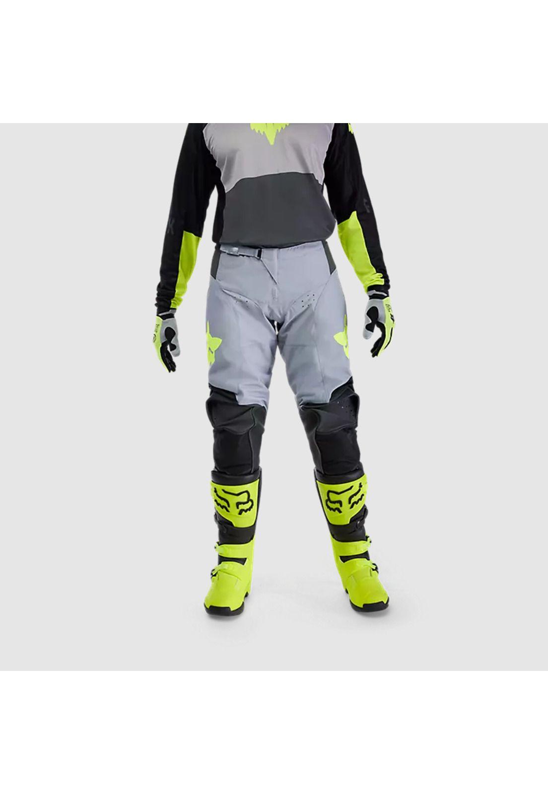 Pantalon Moto 180 Flow Gris Fox-2