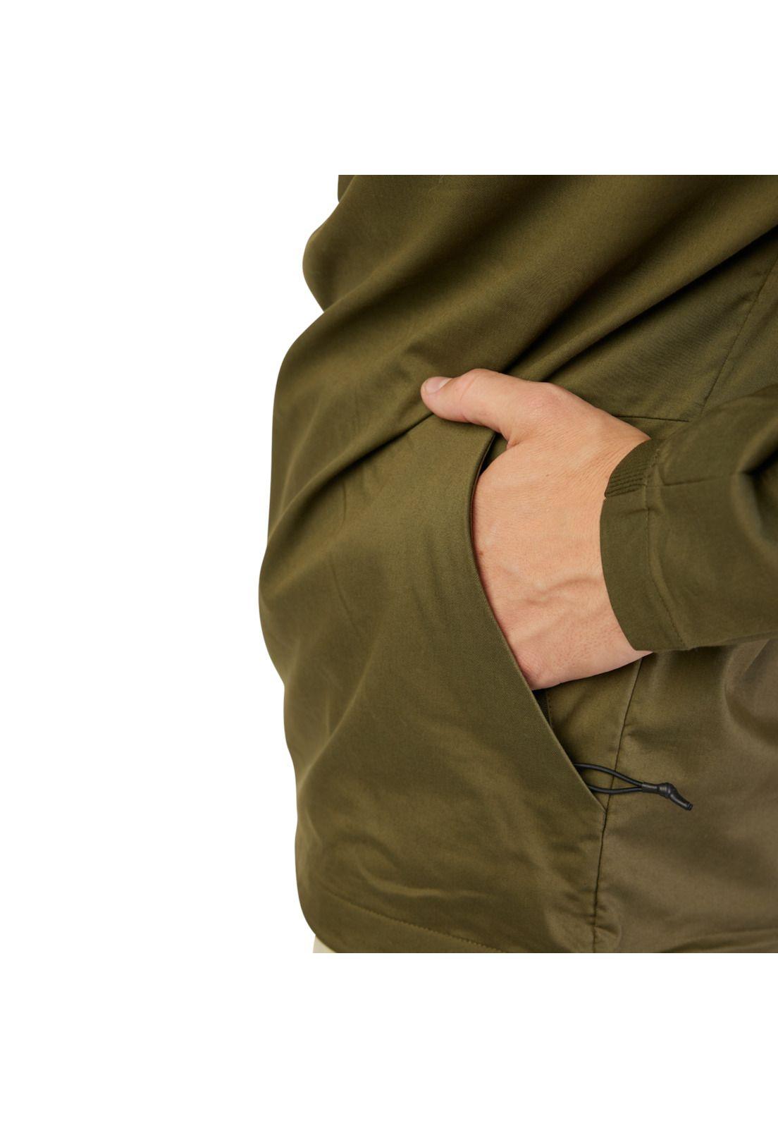 Chaqueta Cortavientos Lifestyle Anorak Survivalist Verde Oliva Fox-9