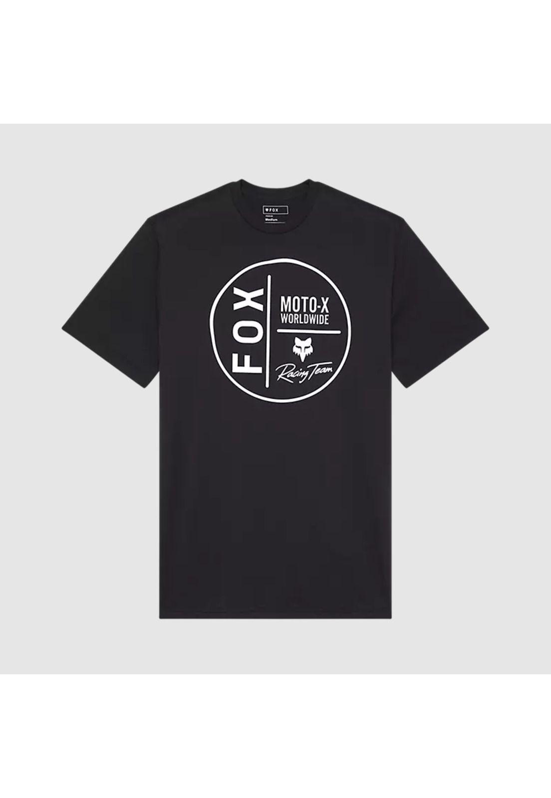 Polera Lifestyle Premium Mundial Negro Fox-0