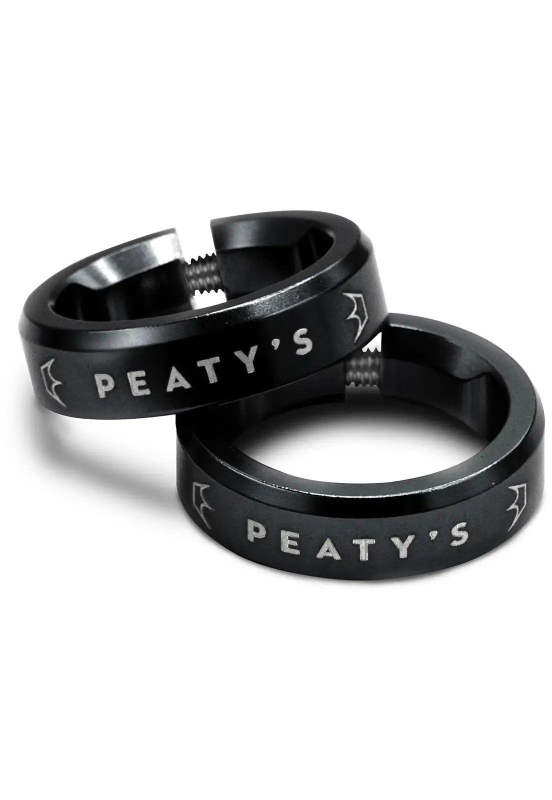 Anillos De Bloqueo Monarch Grips Lockrings Negro Peaty's-2
