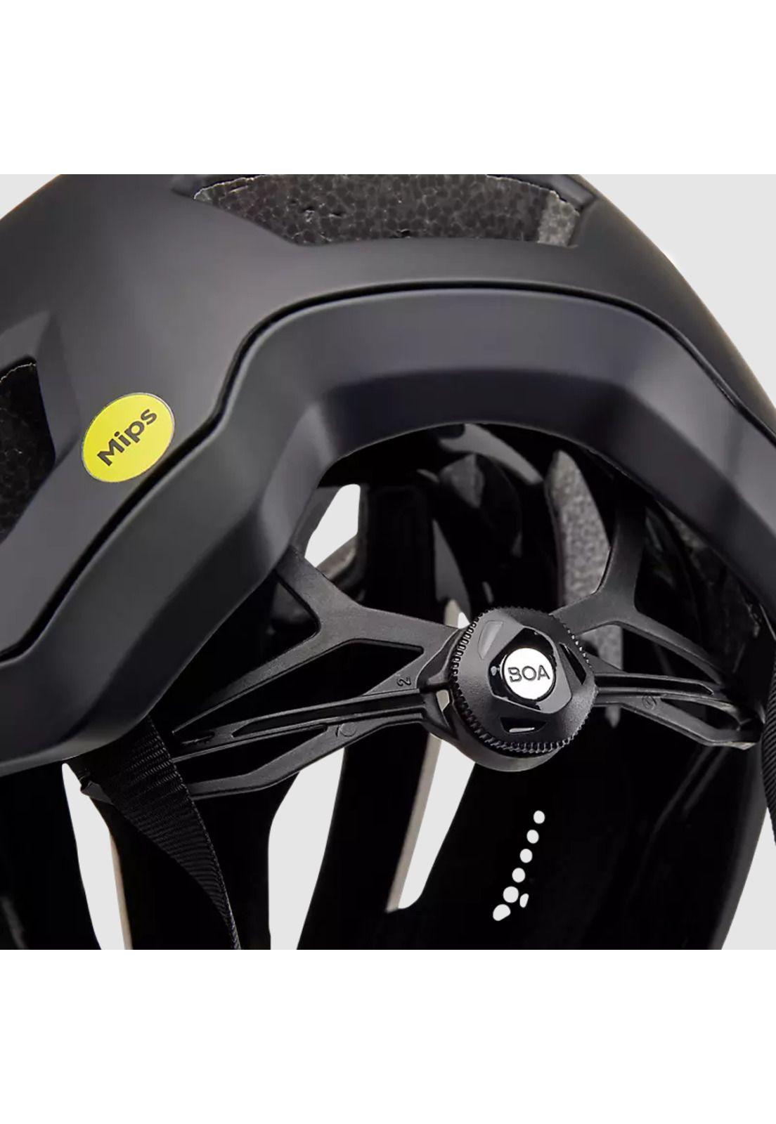 Casco Bicicleta Crossframe Pro Negro Matte Fox-6