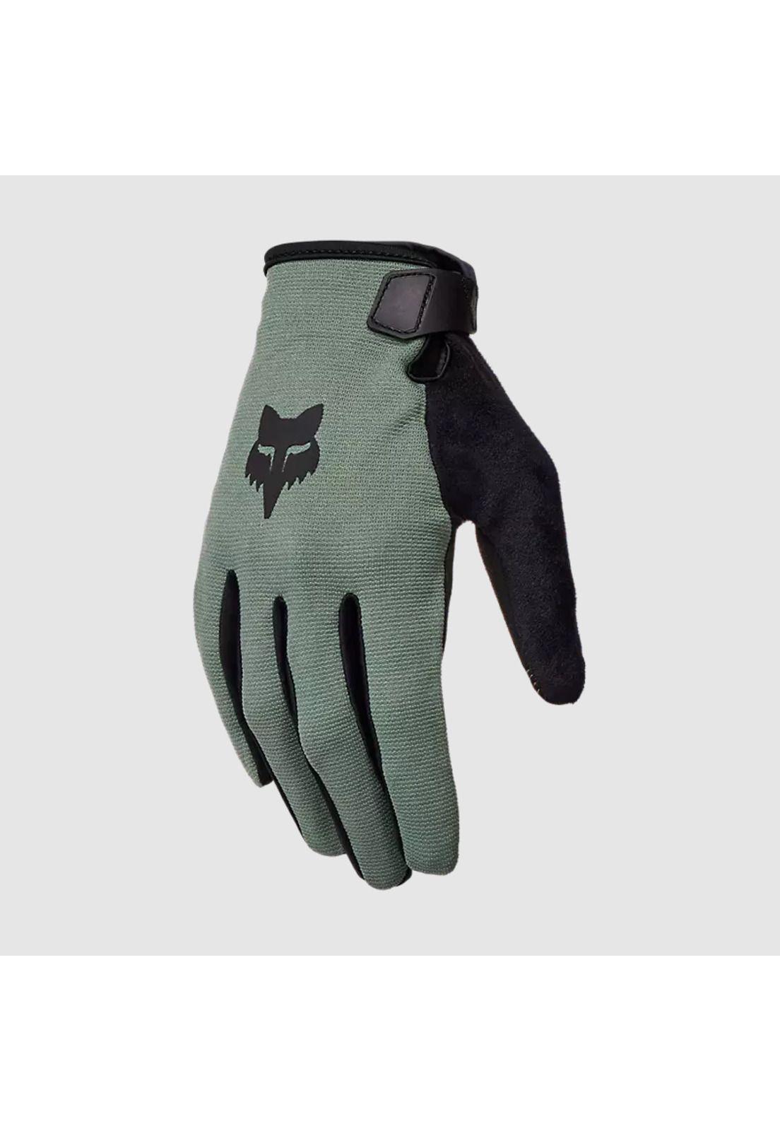 Guantes Bicicleta Ranger Verde Oscuro Fox-0