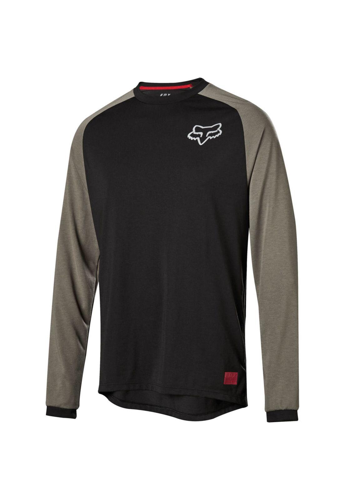 Polera Bicicleta Ranger Drirelease Negro Fox-0