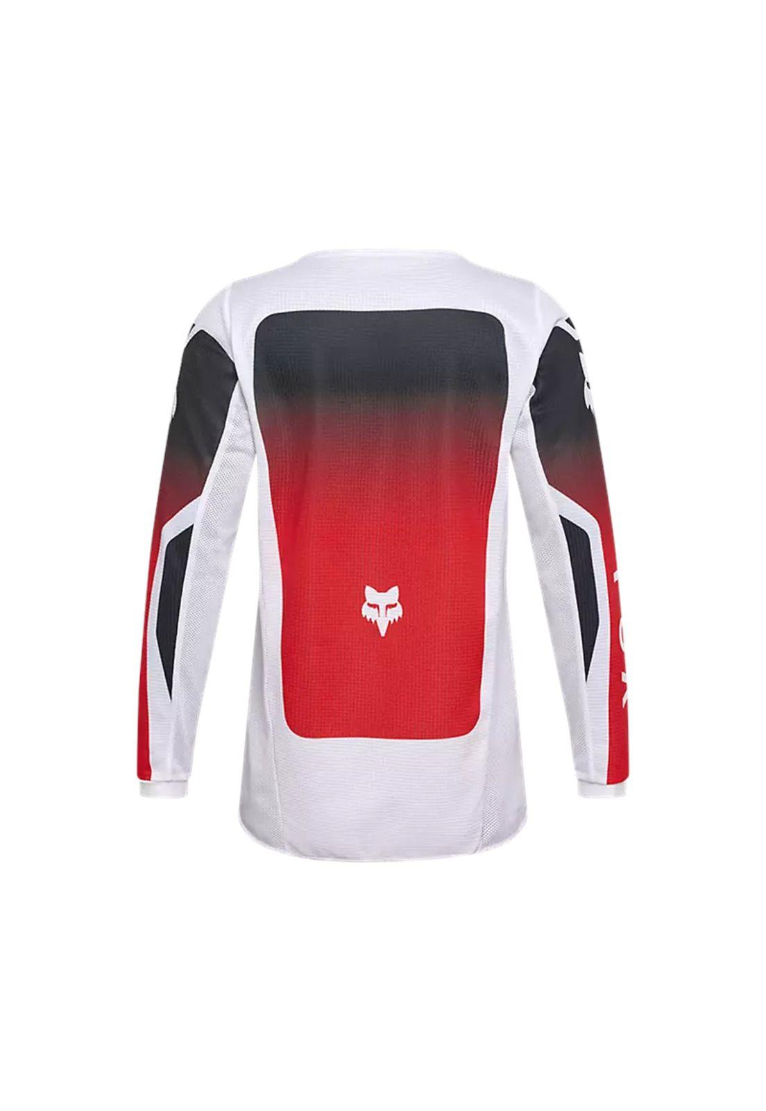Polera Moto Niño 180 Shield Rojo Fox-1