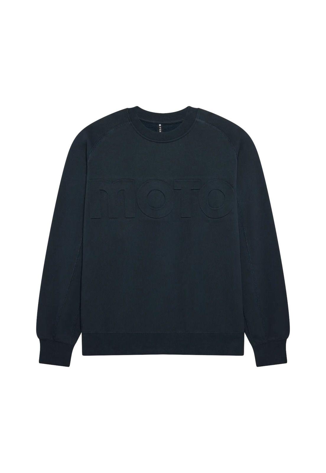 Poleron Lifestyle Moto-X Crew Azul Fox-0
