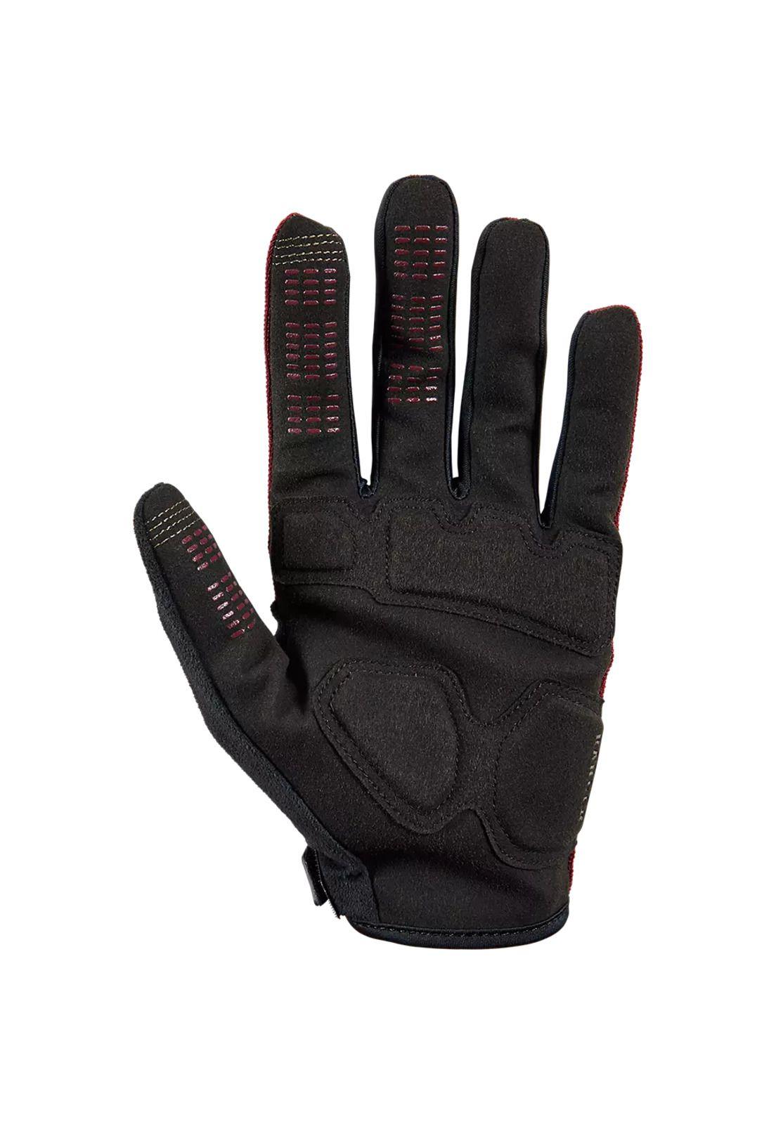 Guantes Bicicleta Ranger Gel Morado Fox-1