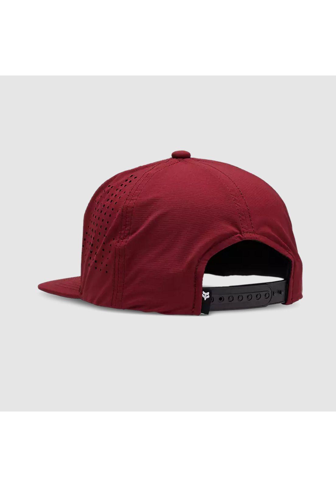 Gorro Jockey Lifestyle Non Stop Tech Snapback Rojo Fox-2