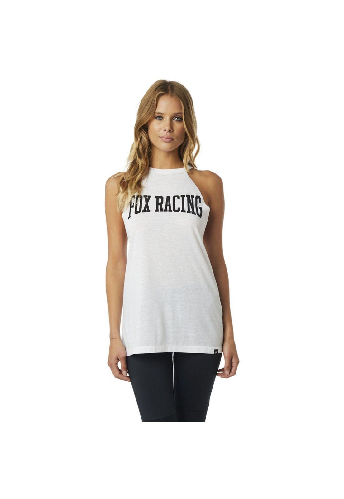 Polera Lifestyle Mujer 4 Ever Blanco Fox-0