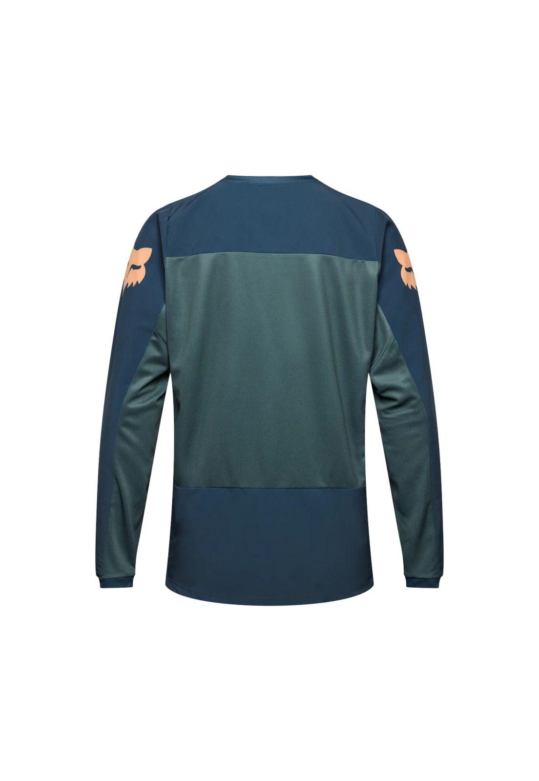 Polera Moto Ranger Off-Road Verde Fox-1