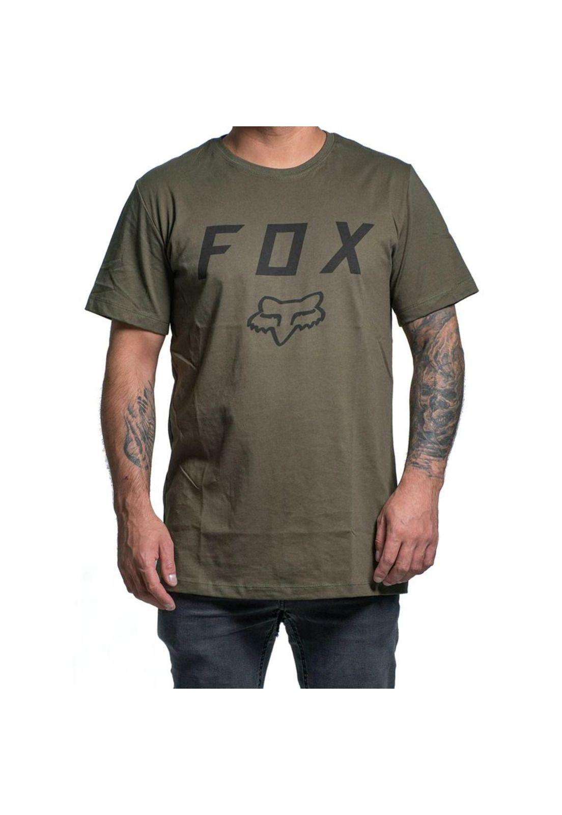 Polera Lifestyle Legacy Moth Verde Fox-0