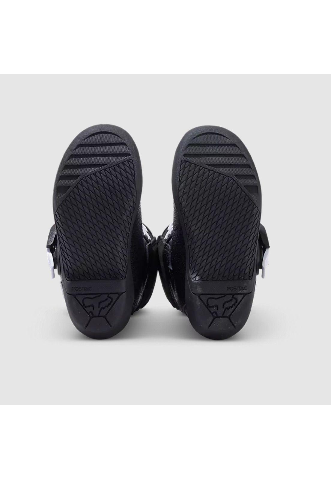 Botas Moto Infantil Comp Negro Fox-5