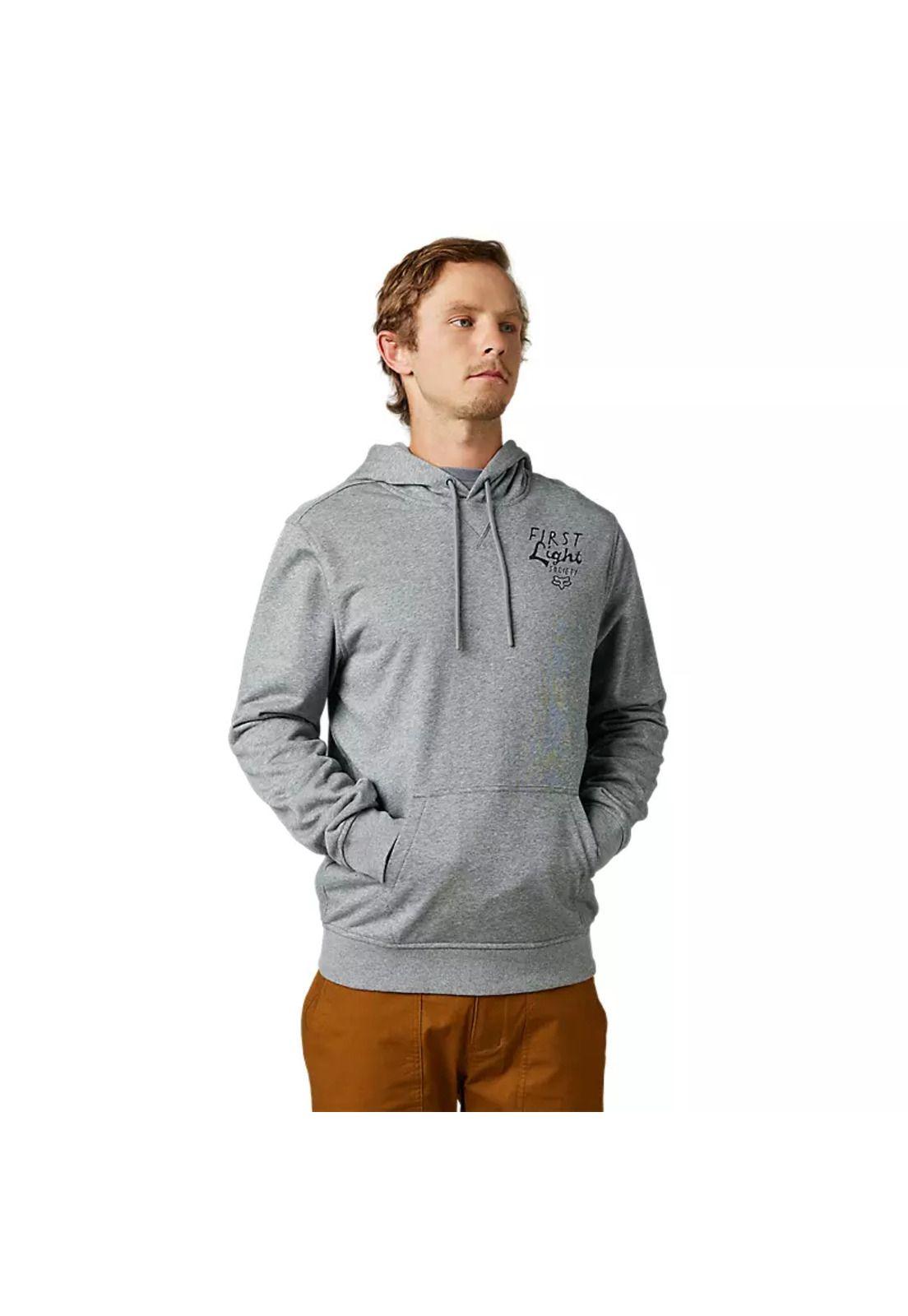 Poleron Lifestyle Parkerboss Pullover Gris Fox-0