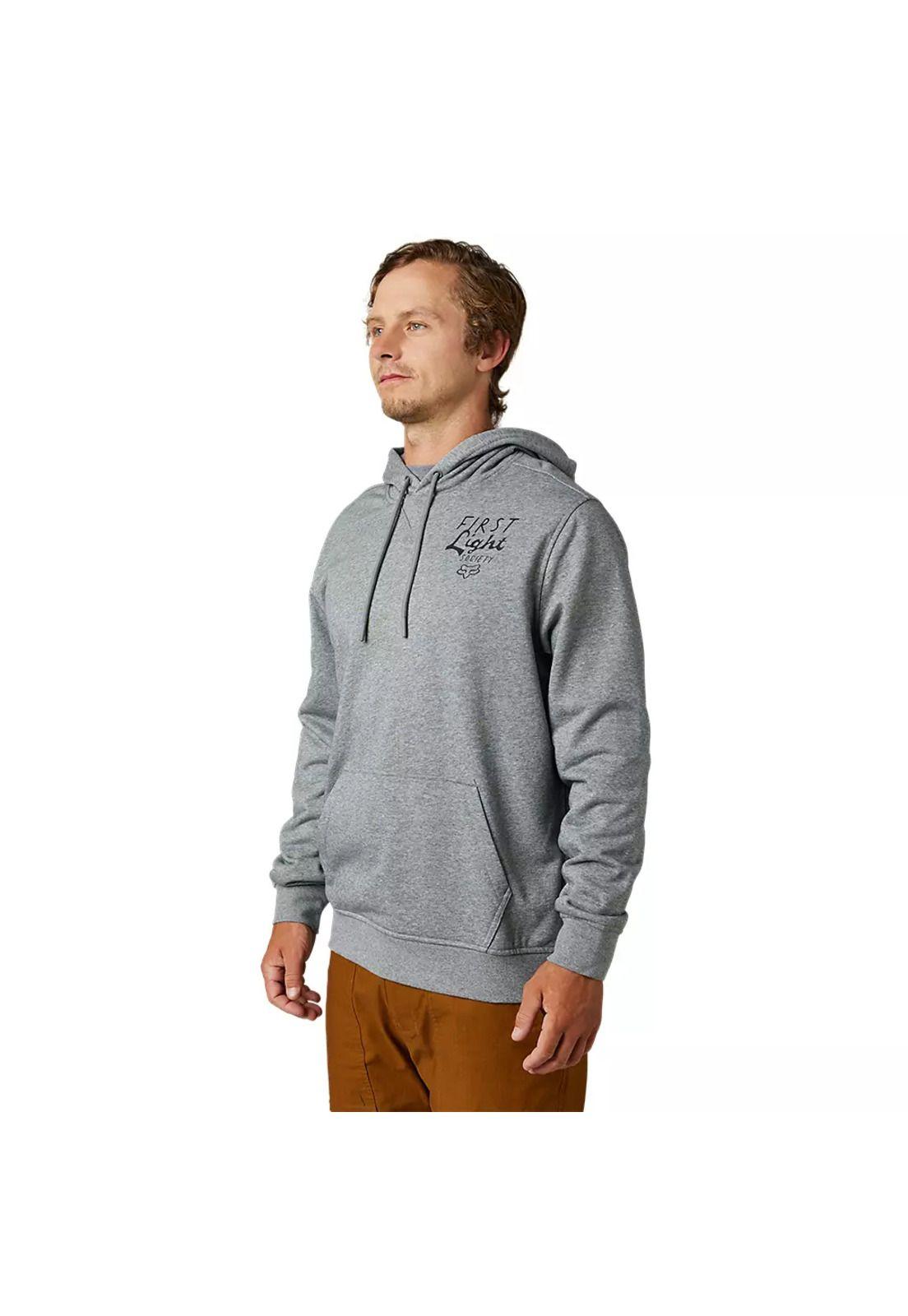 Poleron Lifestyle Parkerboss Pullover Gris Fox-1