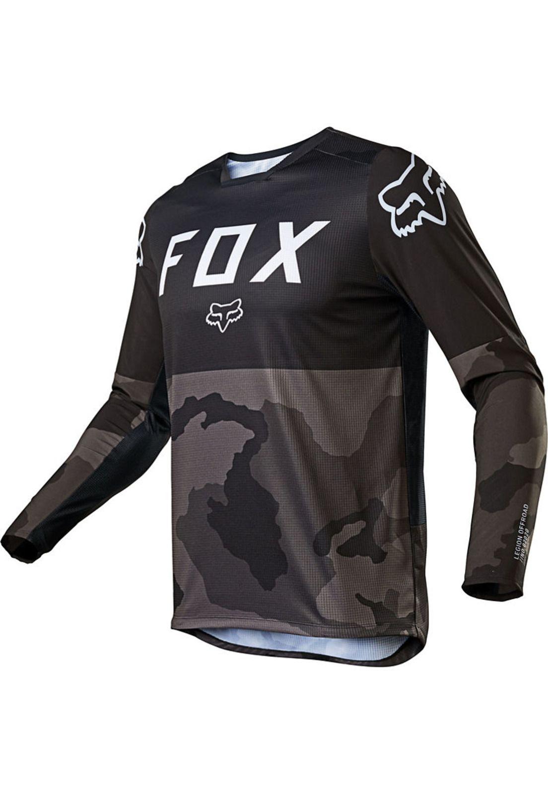 Polera Moto Legion Lt Camo Fox-0