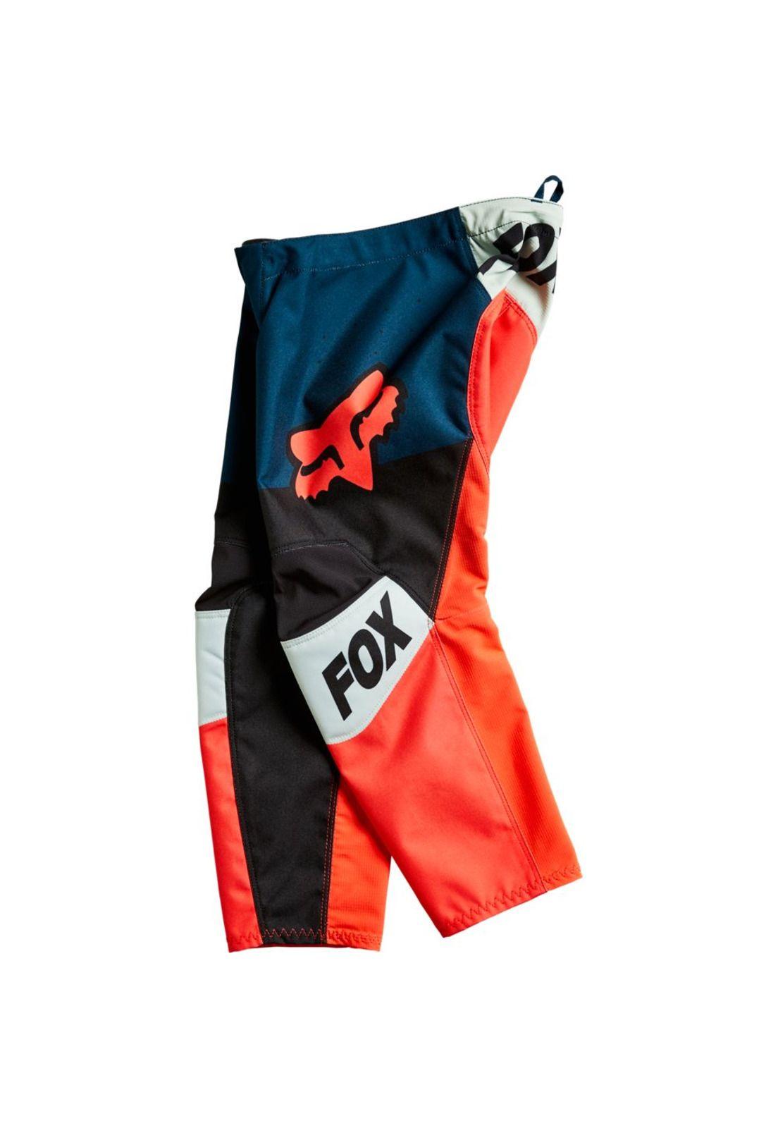 Pantalon Moto Infantil 180 Trice Gris Fox-3