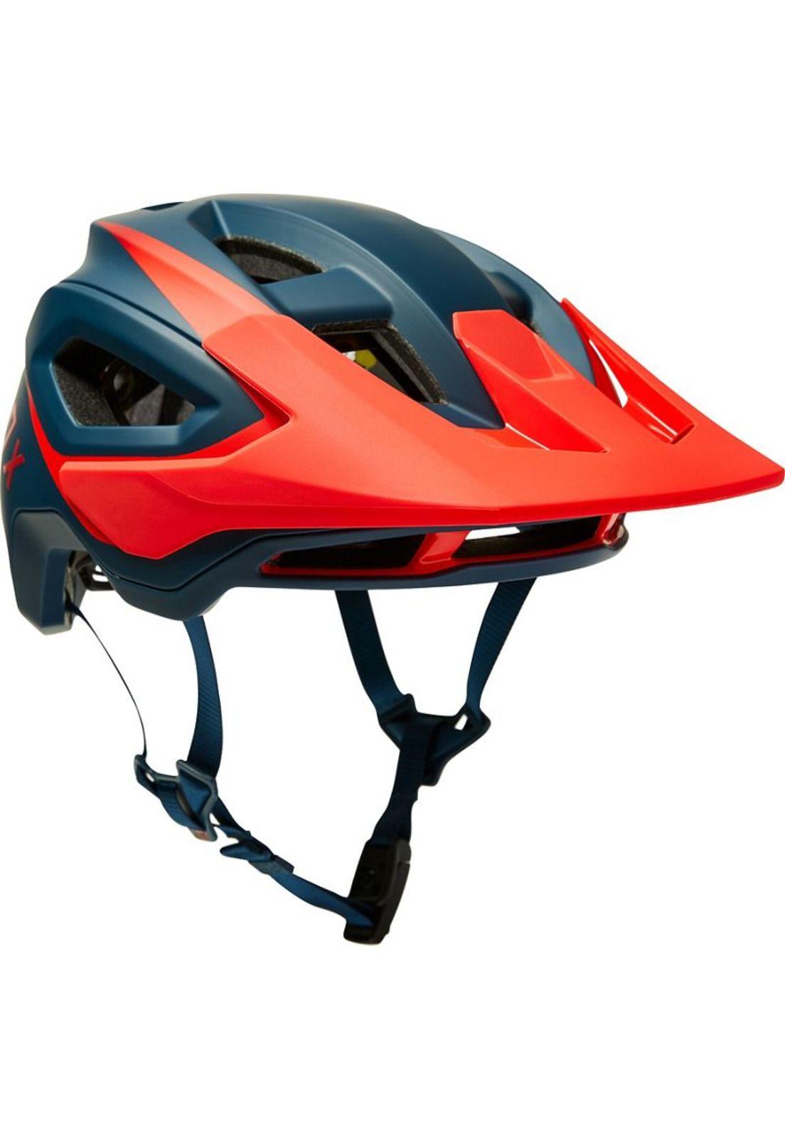 Casco Bicicleta Speedframe Pro Rojo/Azul Fox-0