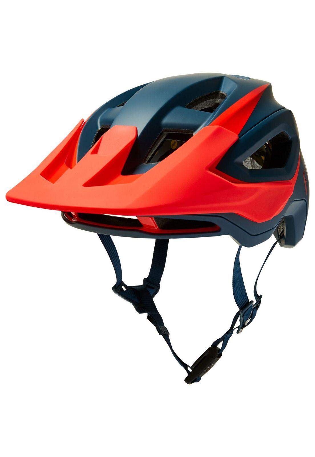Casco Bicicleta Speedframe Pro Rojo/Azul Fox-1
