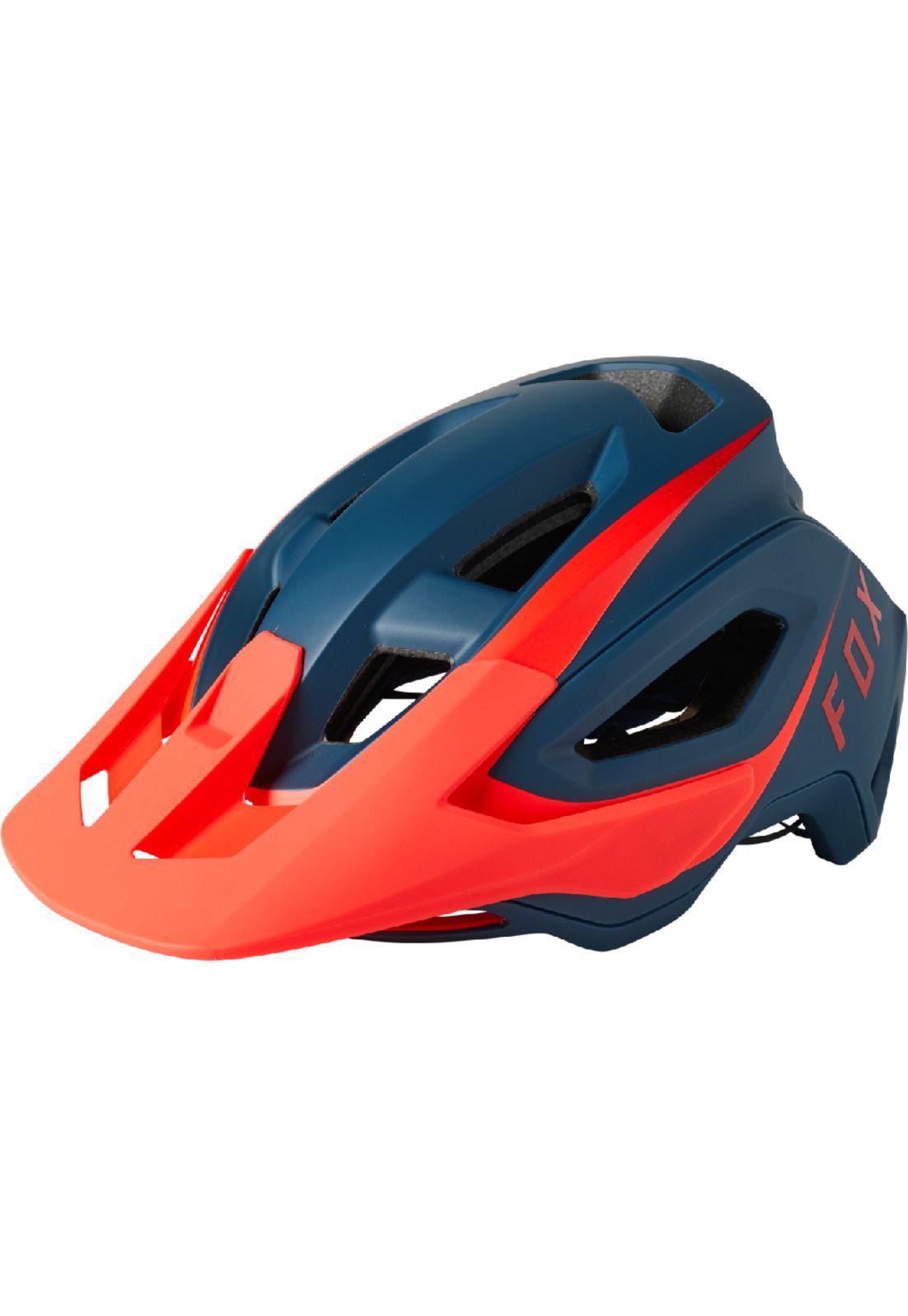 Casco Bicicleta Speedframe Pro Rojo/Azul Fox-0