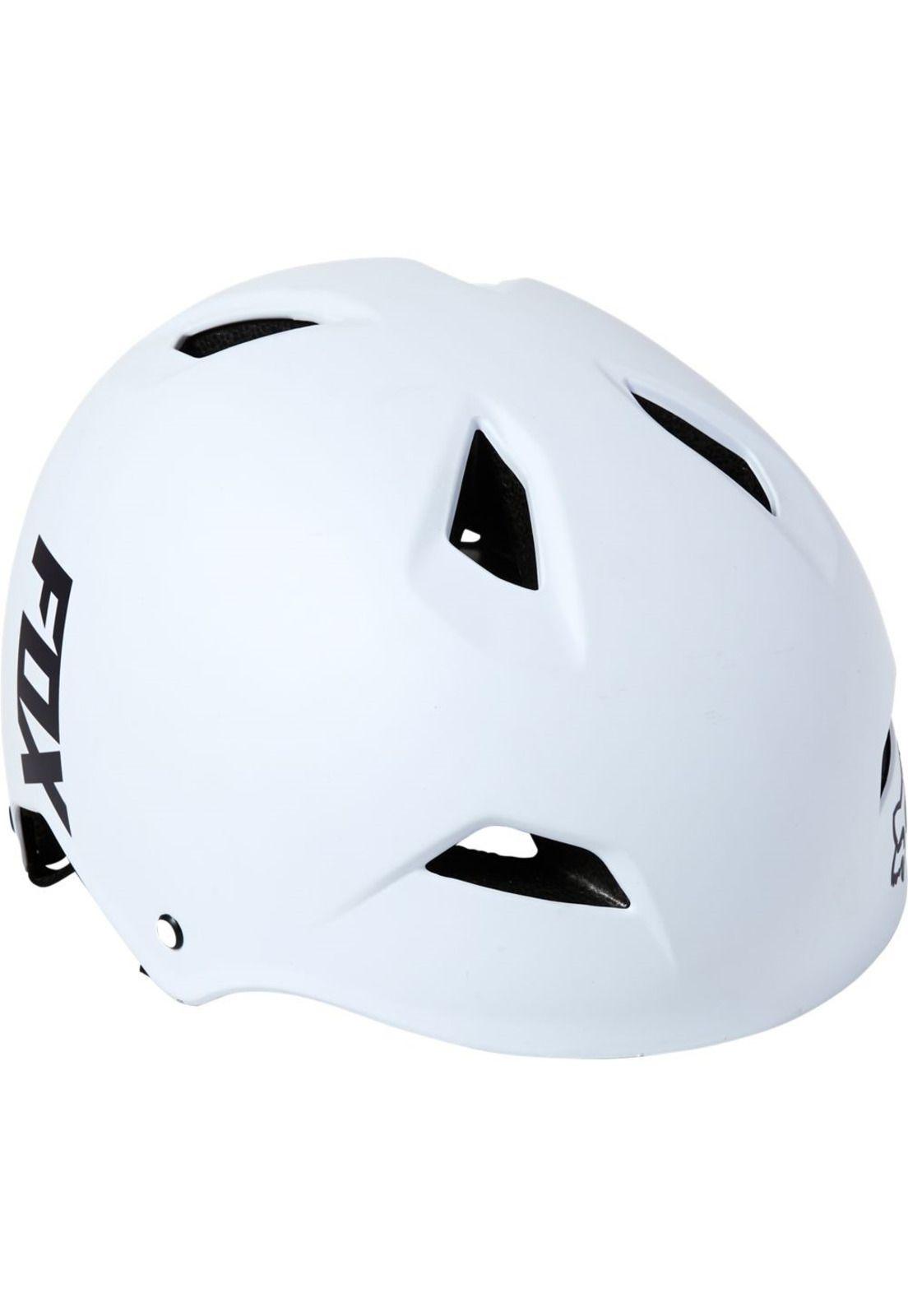 Casco Bicicleta Flight Sport Blanco Fox-2
