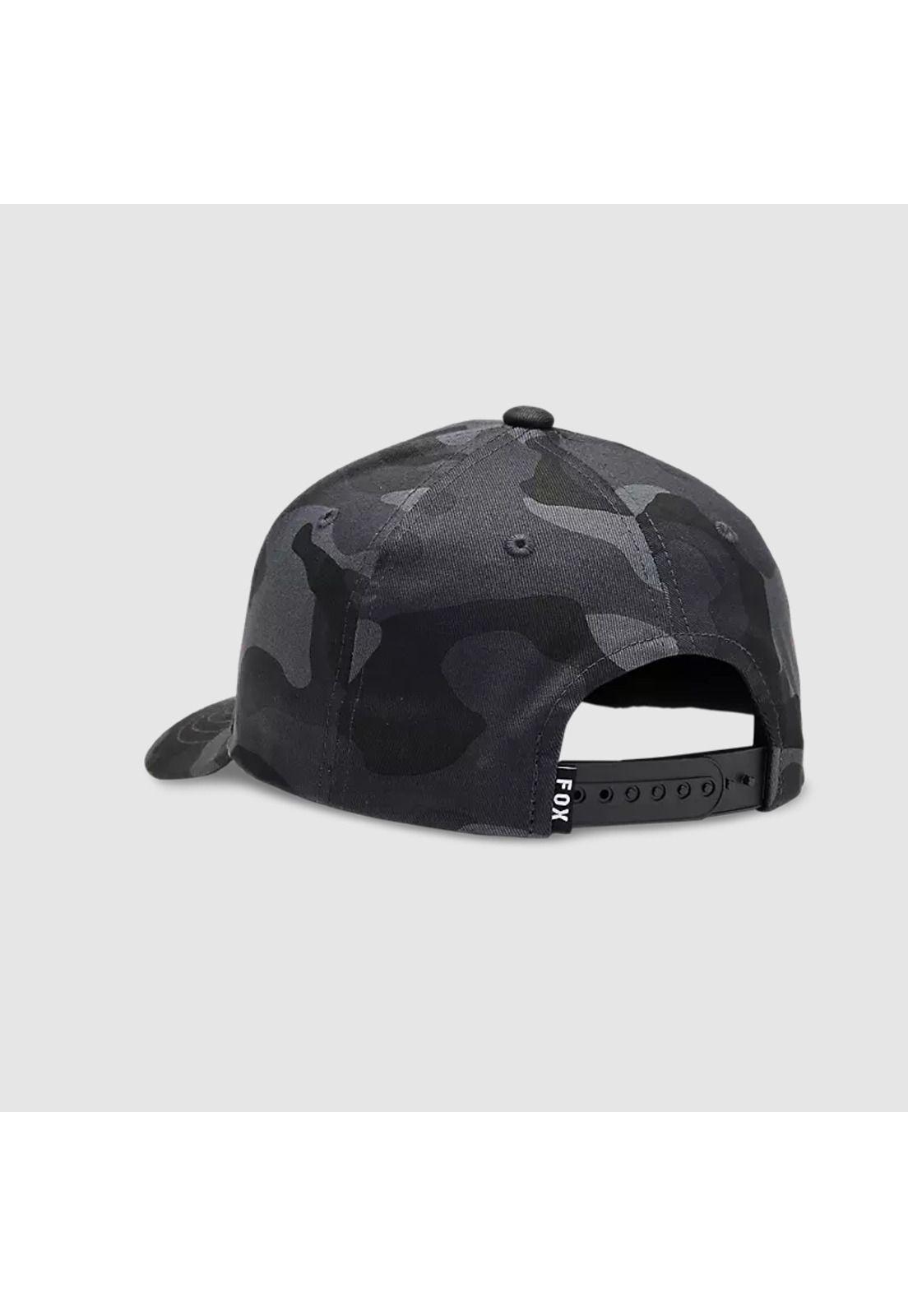 Gorro Jockey Lifestyle Niño 110 Snapback Camo Negro/Gris Fox-2