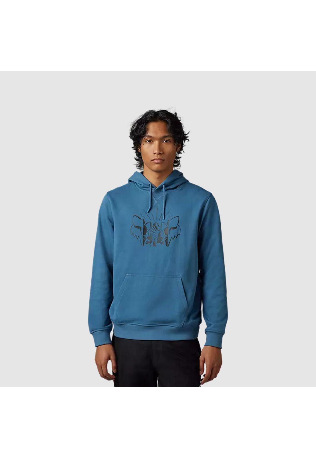 Poleron Lifestyle The Format Azul Fox-0