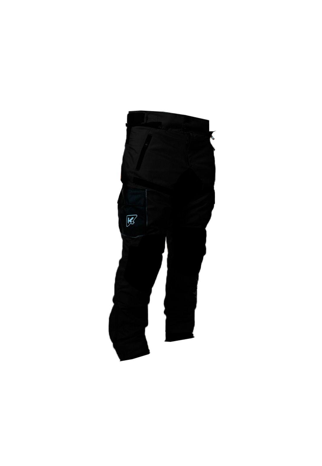 Pantalon Moto Calle Prime Nomad Negro Kmz-0