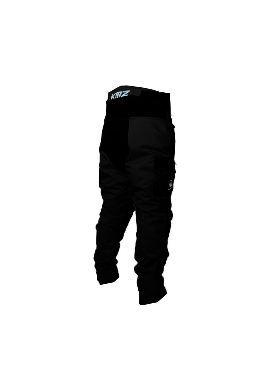 Pantalon Moto Calle Prime Nomad Negro Kmz-1