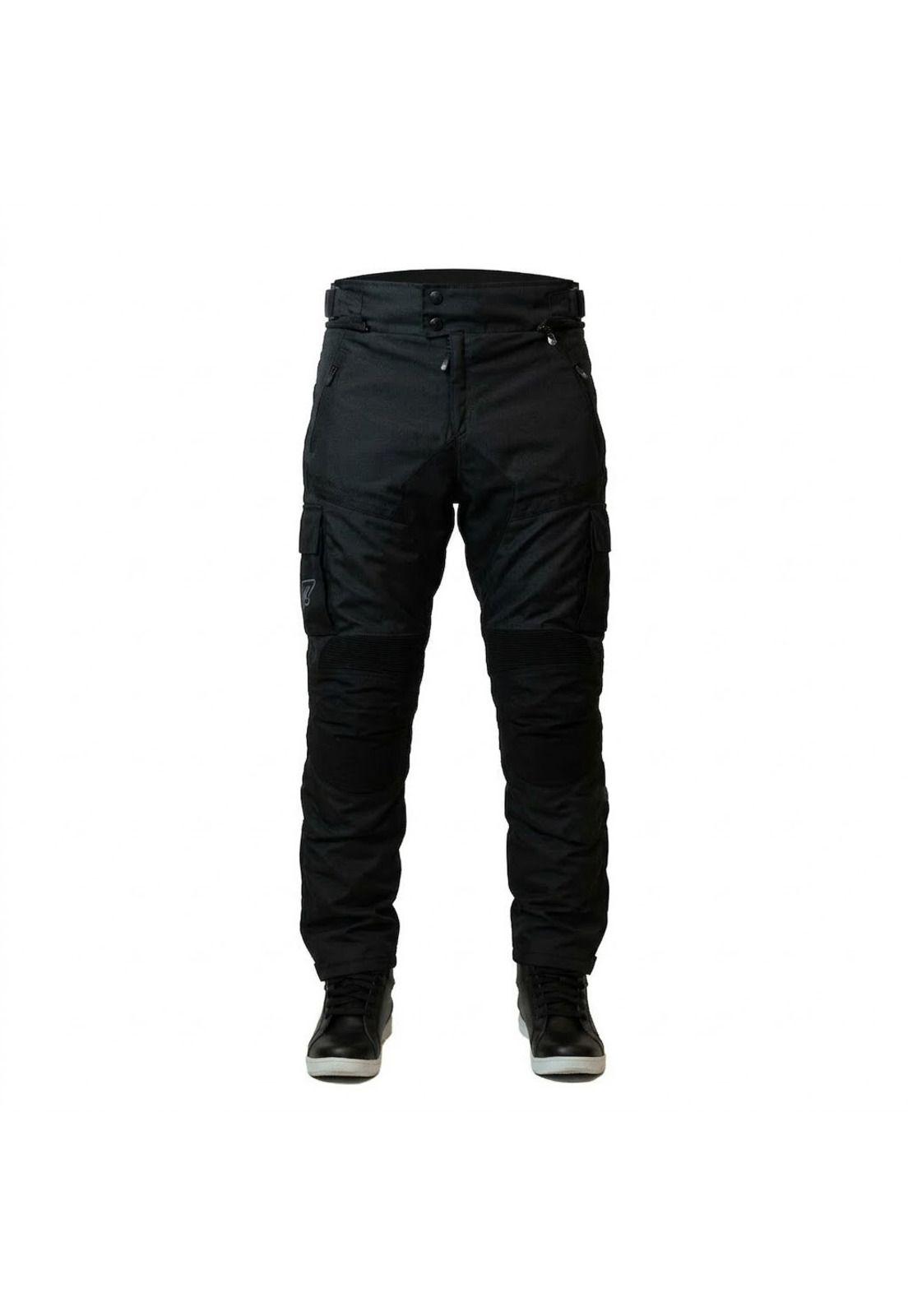 Pantalon Moto Calle Prime Nomad Negro Kmz-0