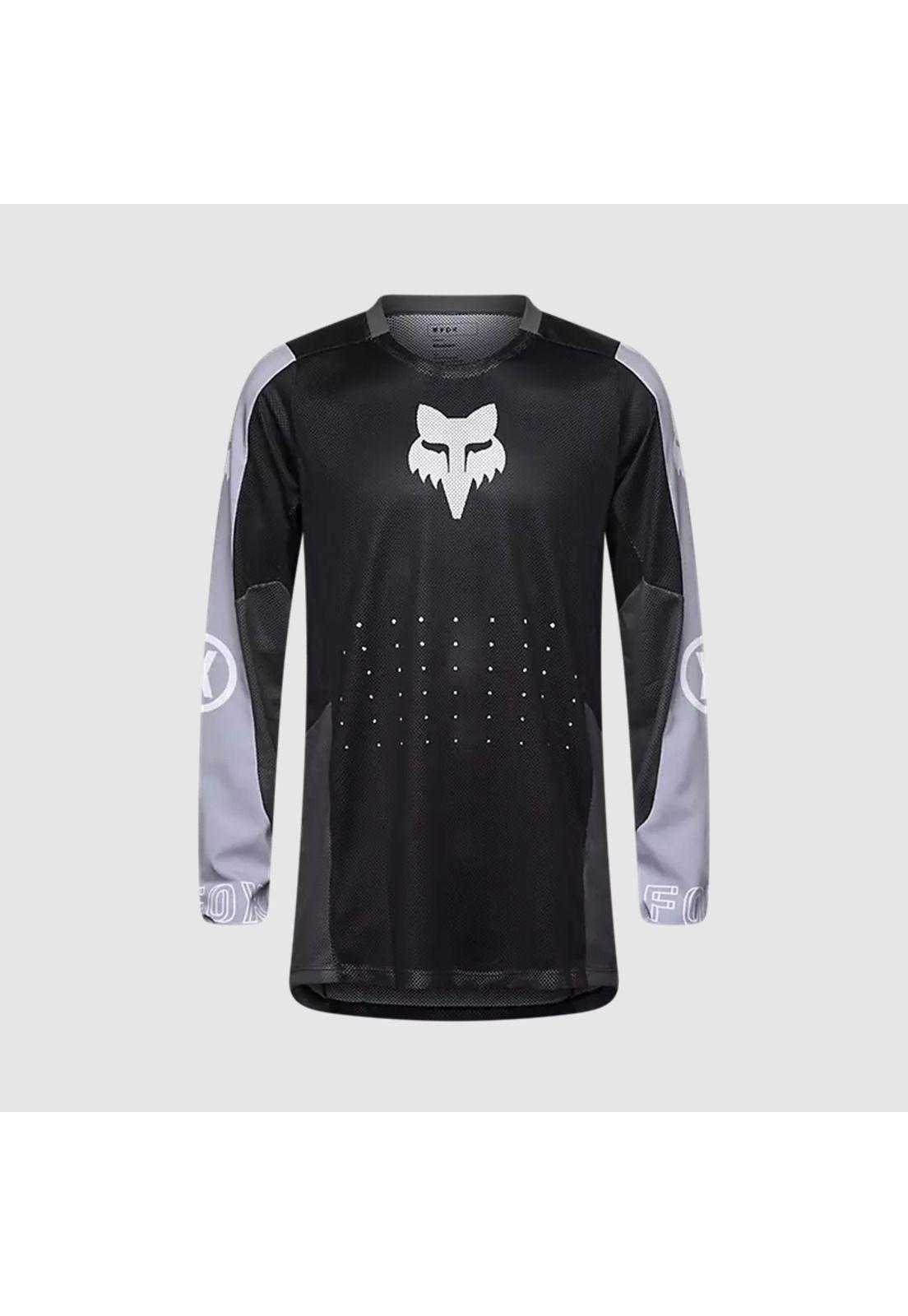 Polera Moto Off-Road Ranger Air Negro Fox-0