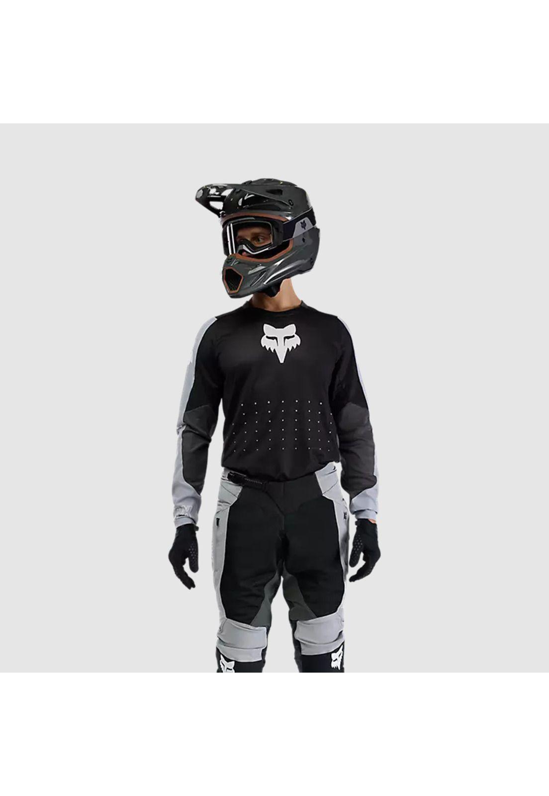 Polera Moto Off-Road Ranger Air Negro Fox-2