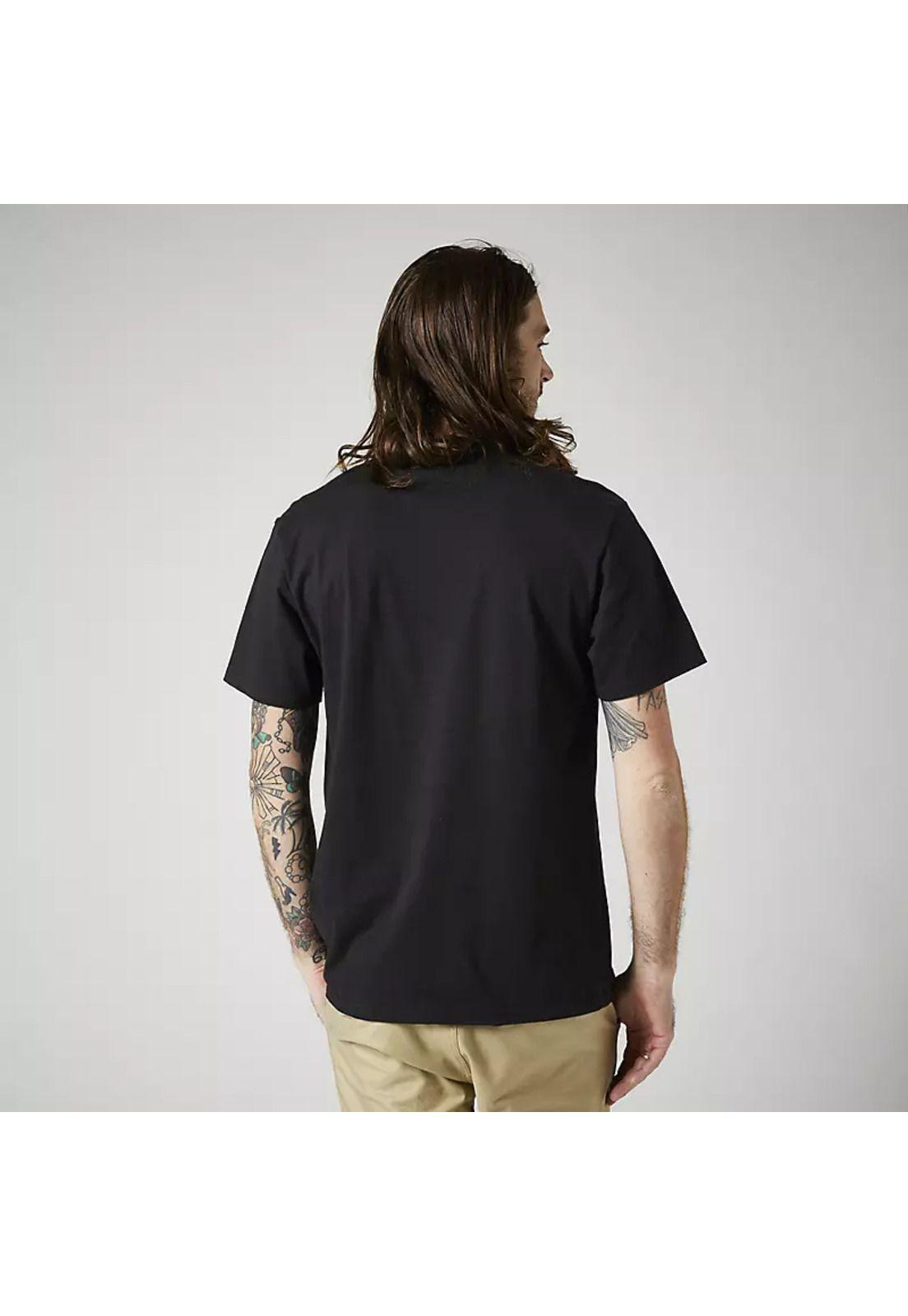 Polera Lifestyle Premium Kawasaki Stripes Negro Fox-2