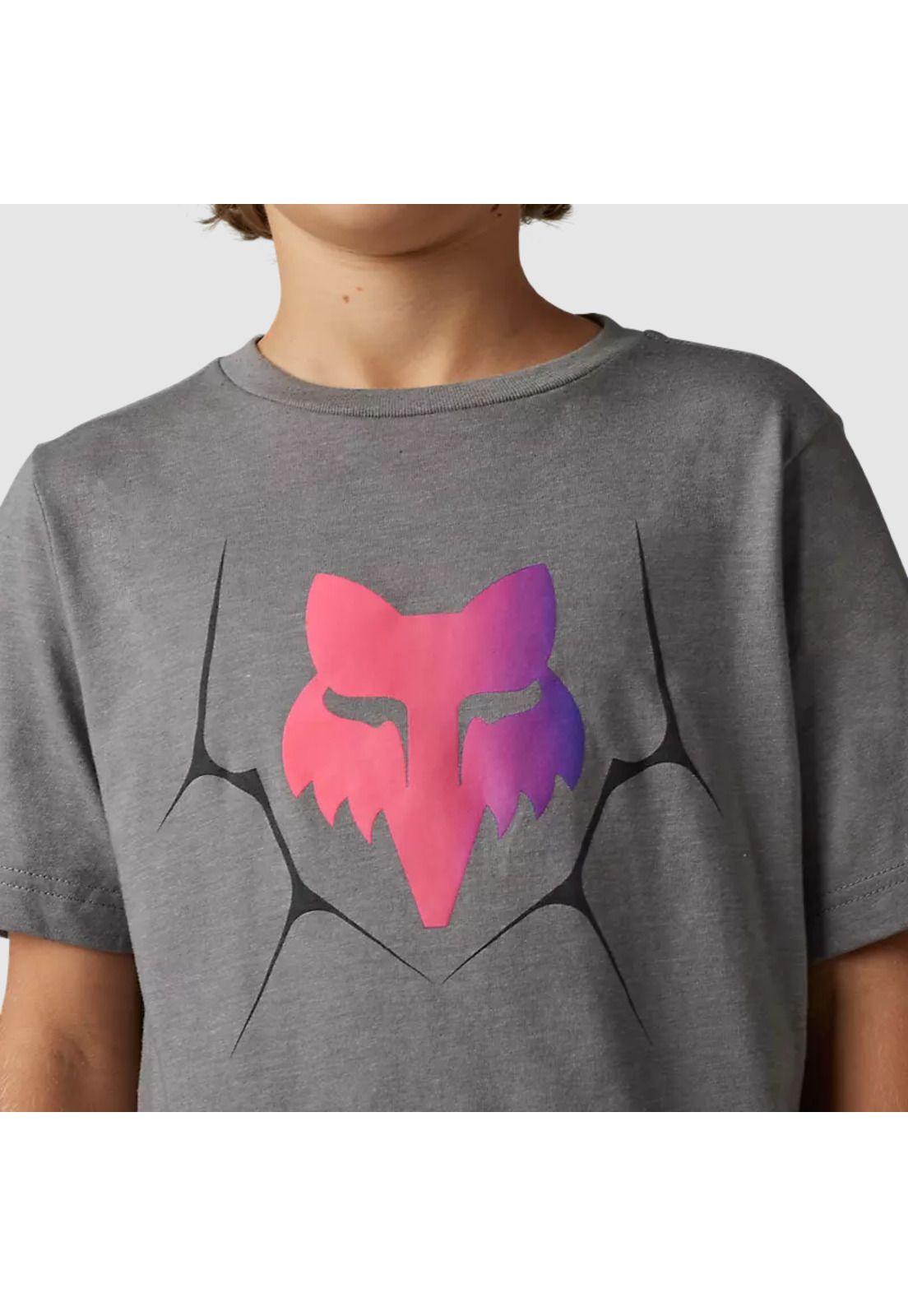 Polera Lifestyle Niño Syz Gris Fox-2
