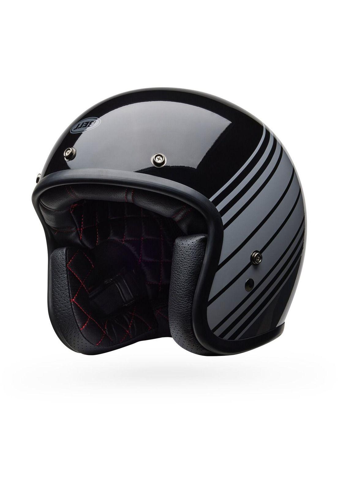 Casco Moto Calle Custom 500 EDGE MET BK/GY Bell-0