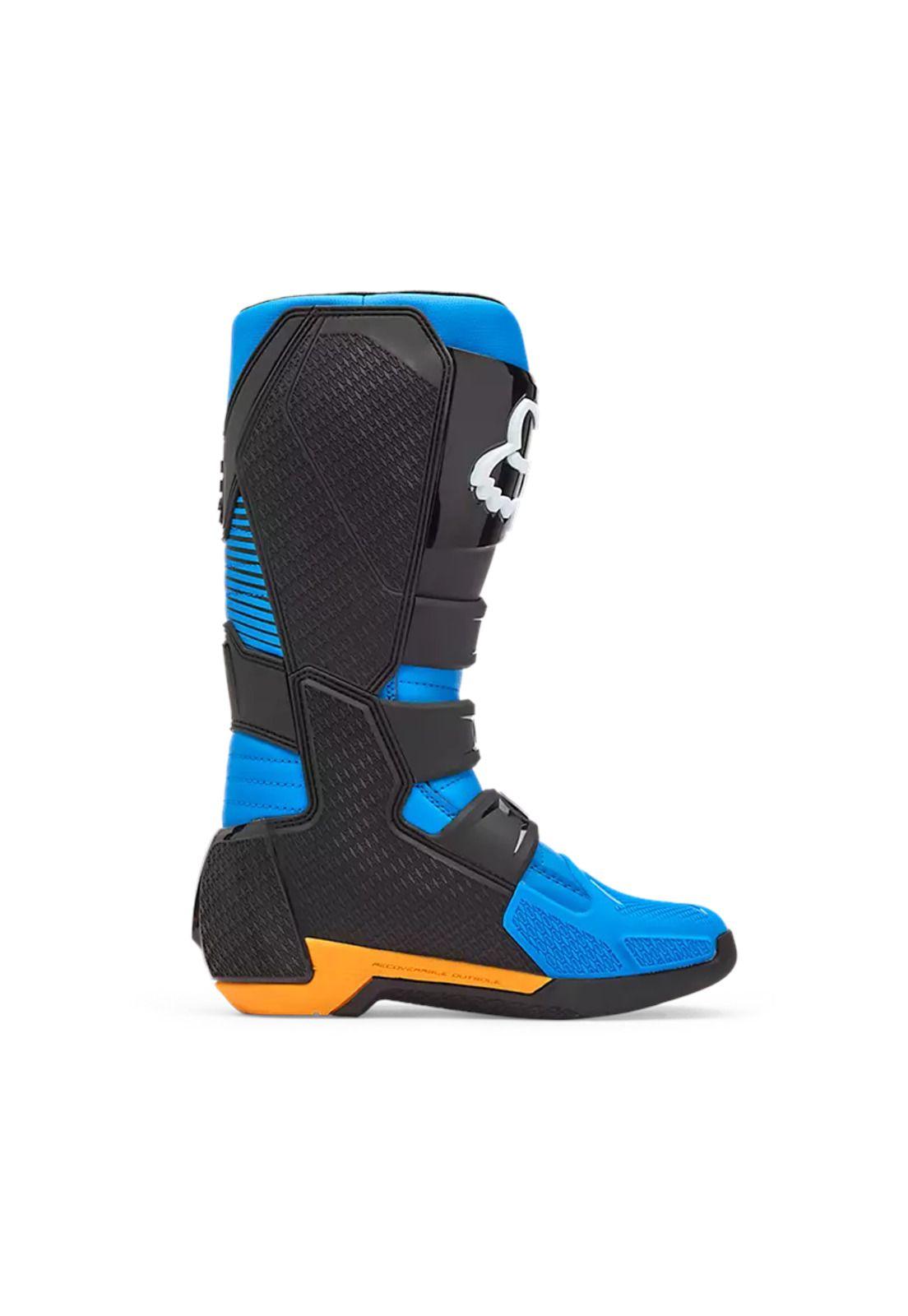 Botas Moto Comp Azul Fox-2