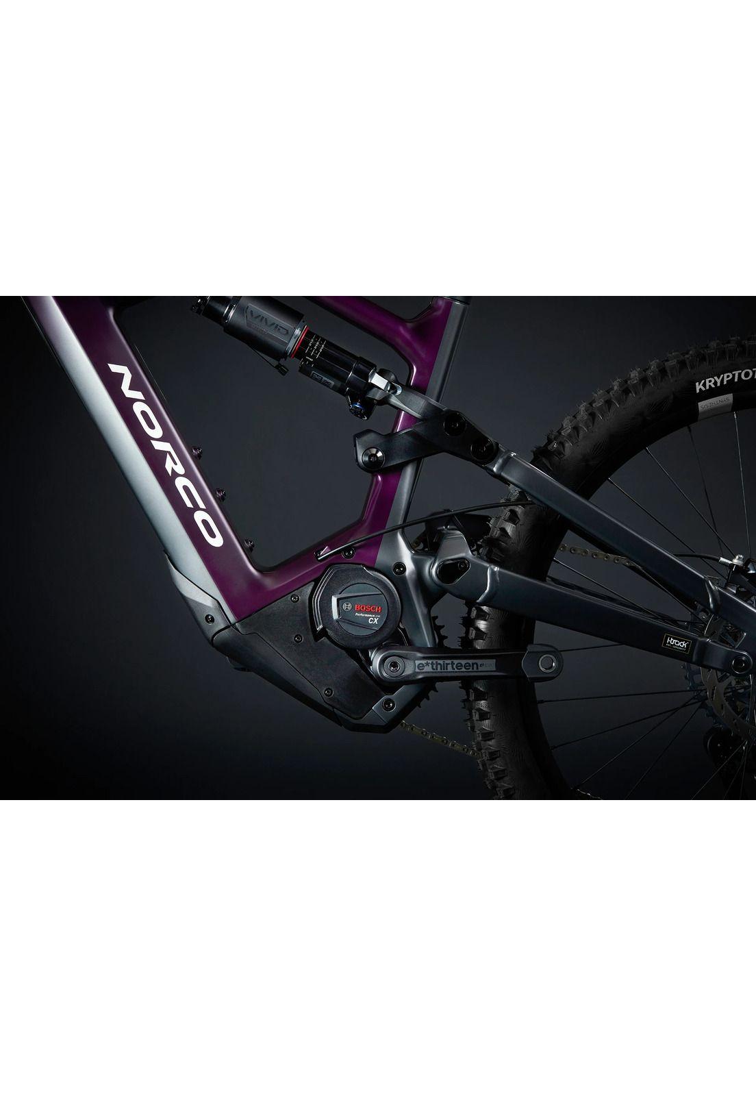 Bicicleta Electrica Range VLT C1 2025 Morado Norco-2