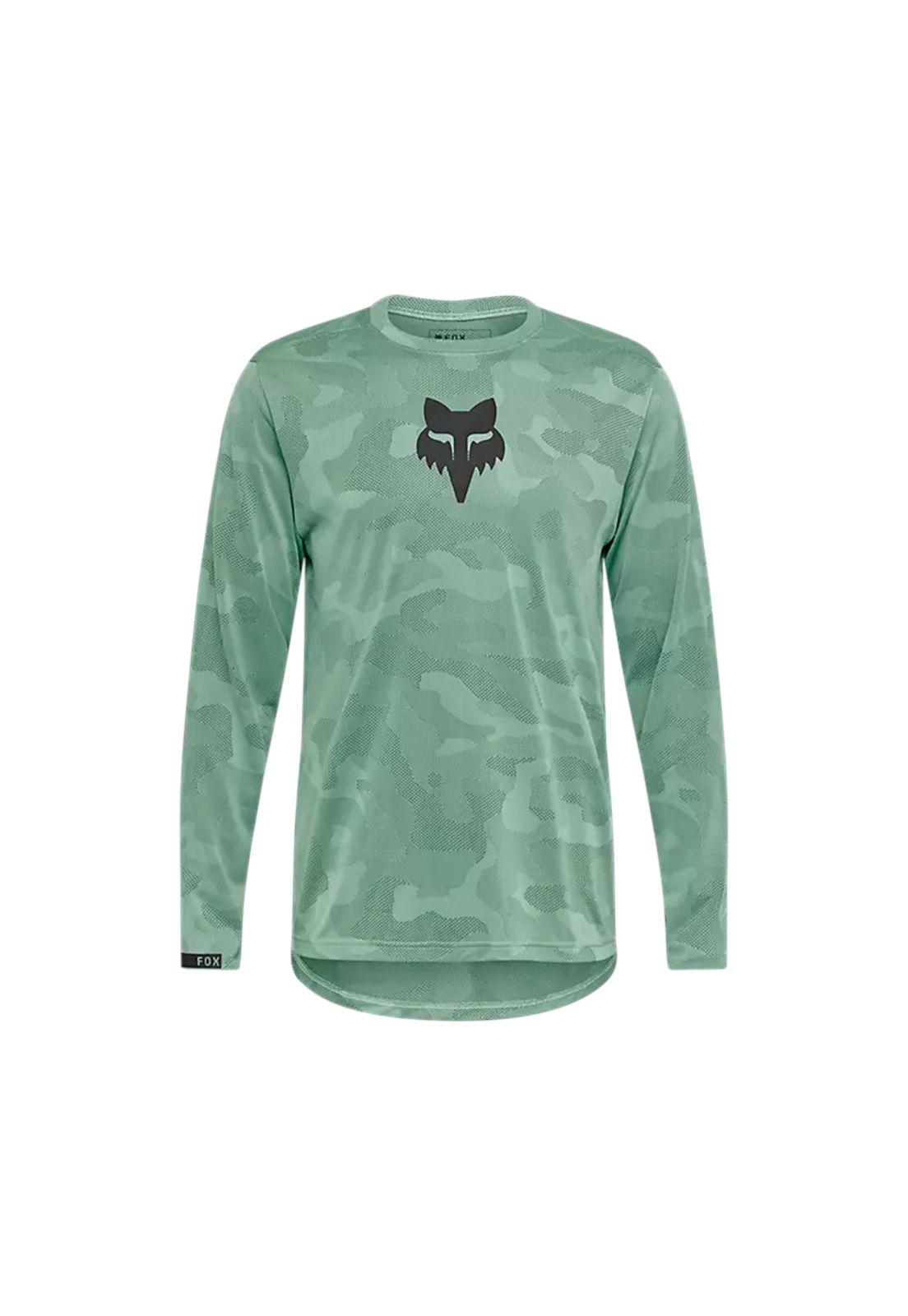 Polera Bicicleta Ranger TruDri™ Verde Fox-0