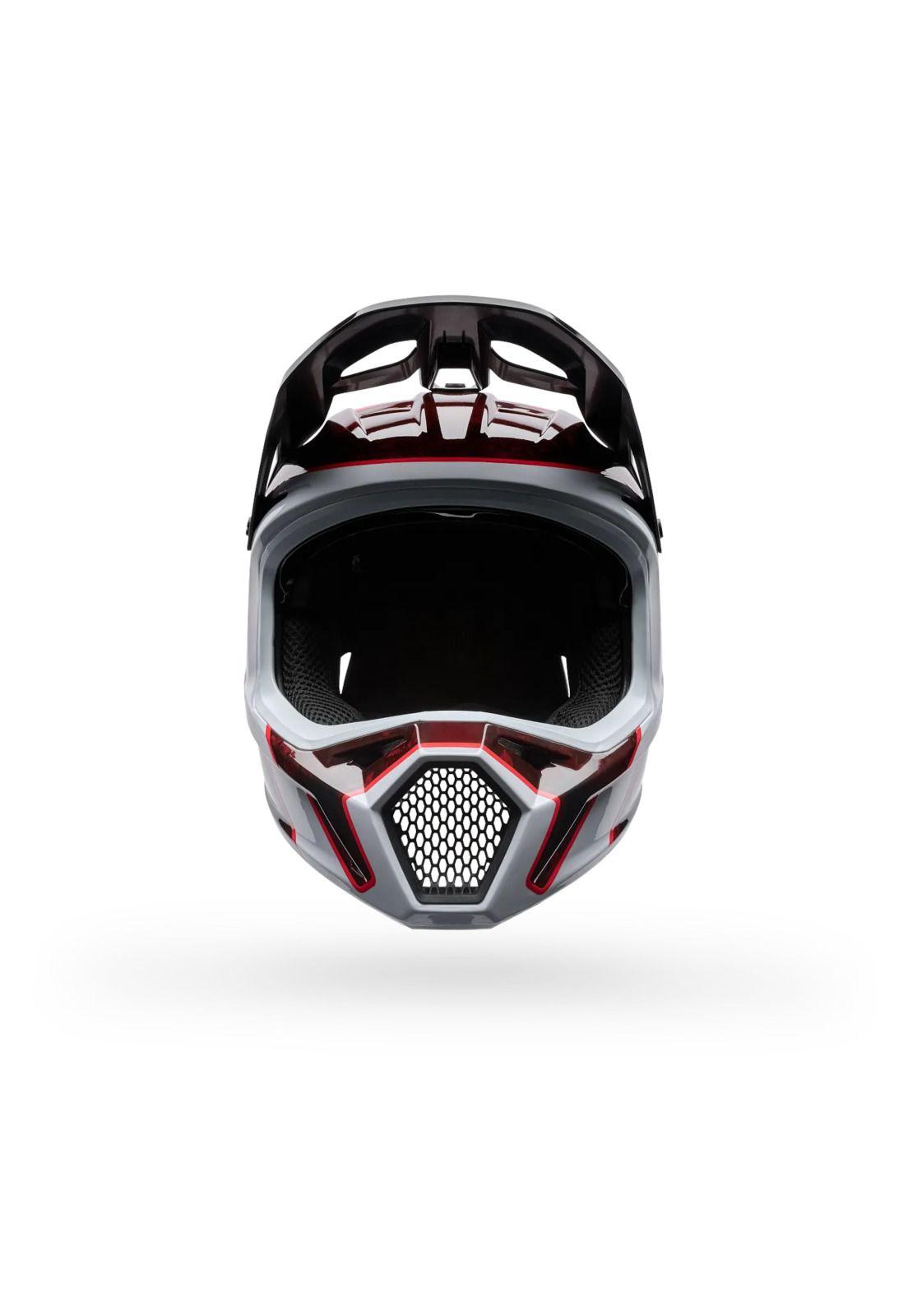 Casco Bicicleta Rampage RS Crypt Blanco Fox-2