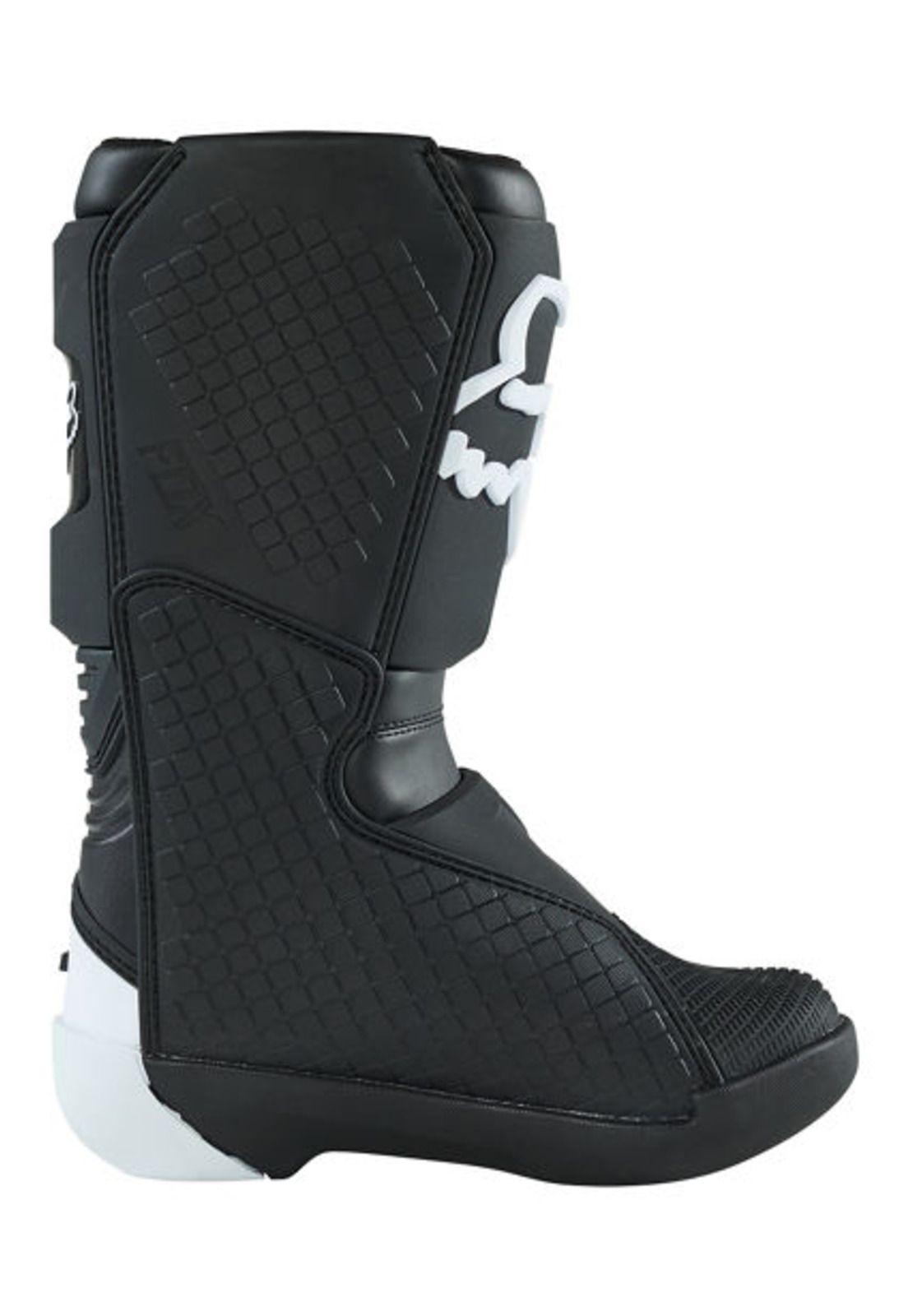 Botas Moto Niño Comp Negro Fox-2