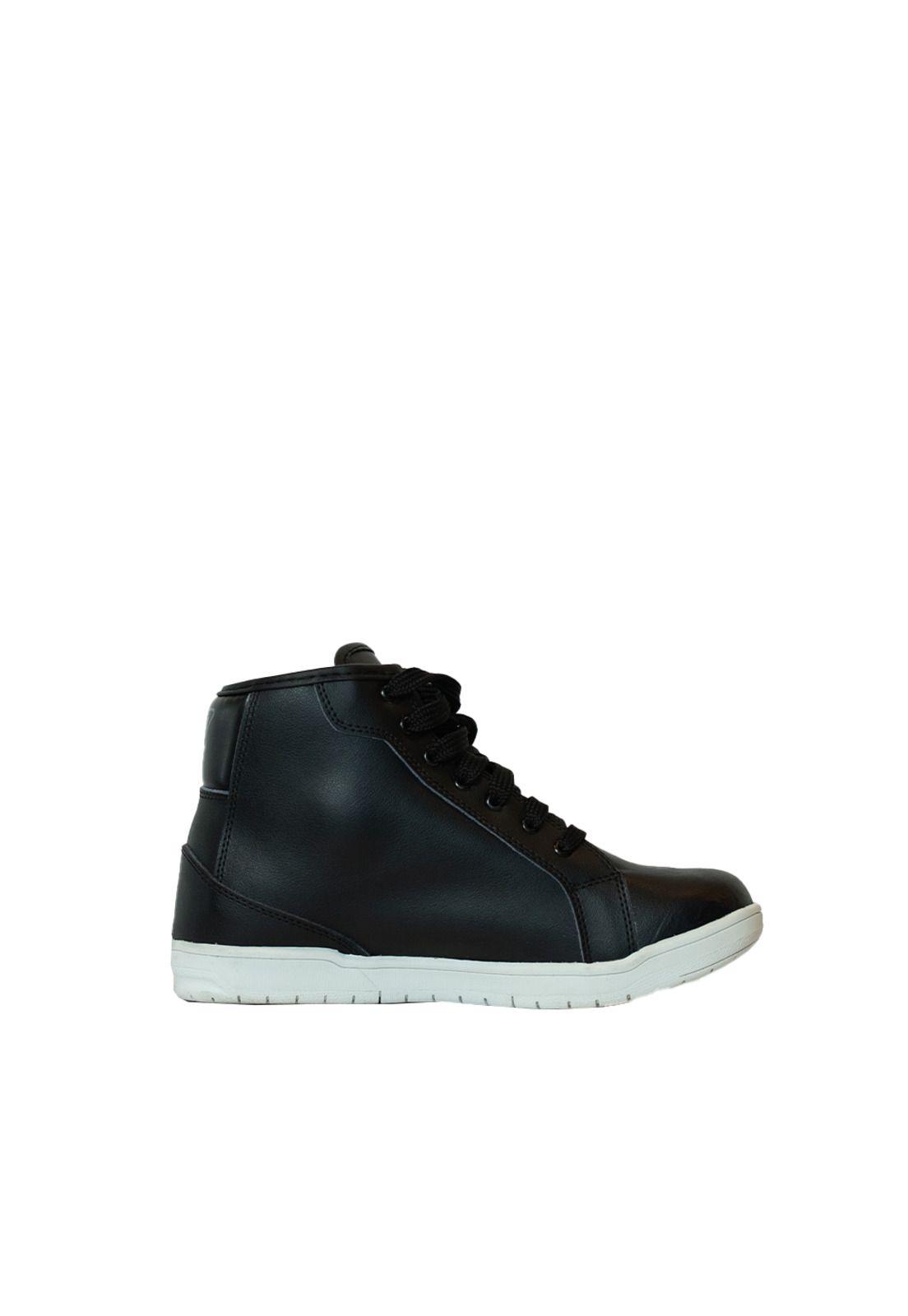 Botas Moto Calle Fusion II Horizon Negro Kmz-2