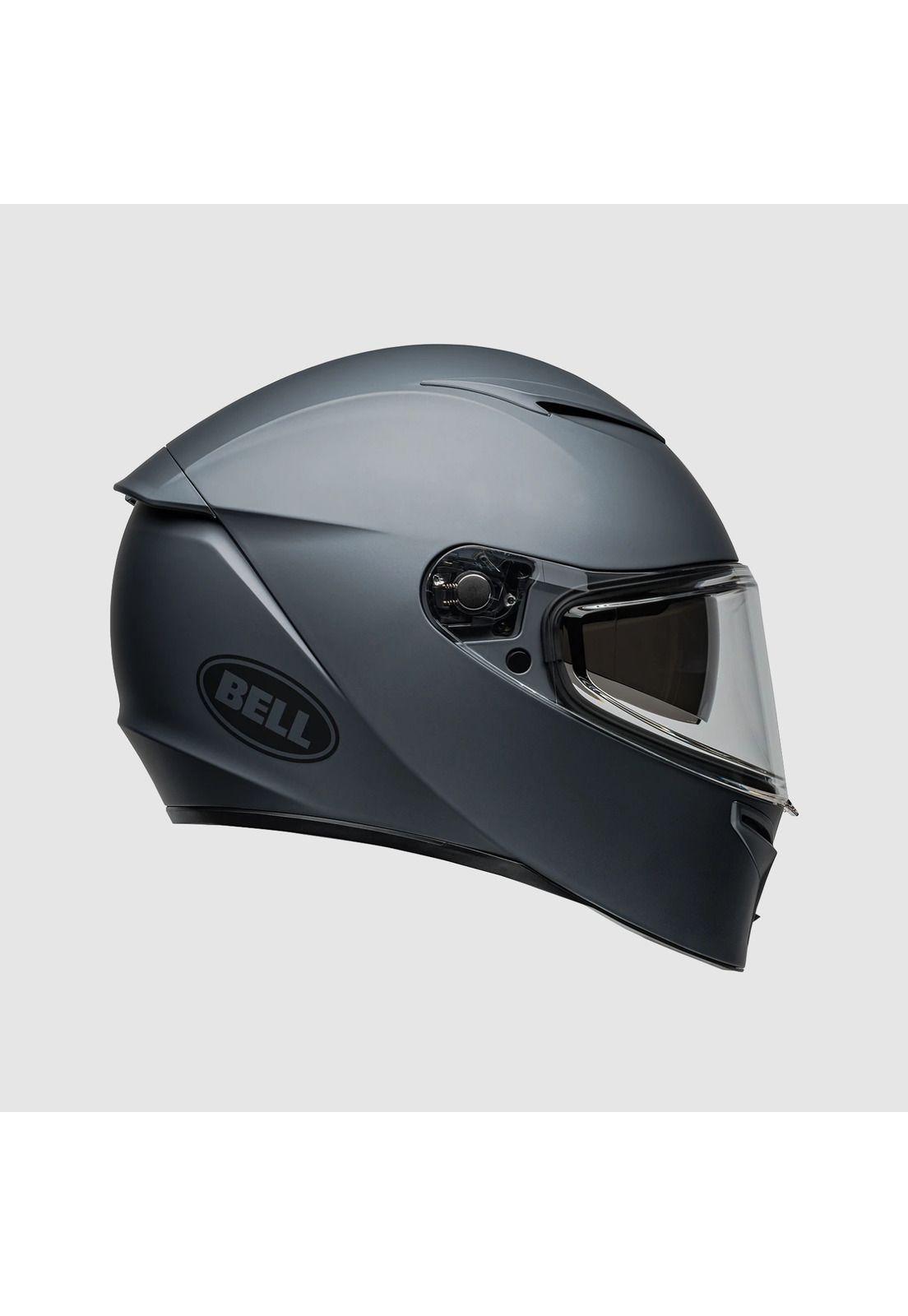 Casco Moto Calle Lithium Mips Solid Gris Bell-0