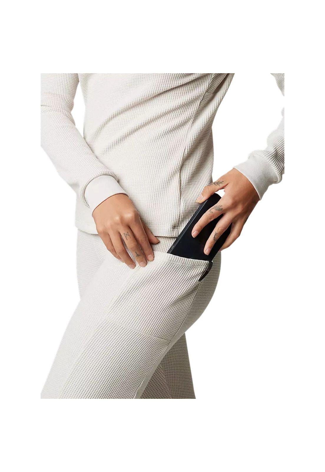 Buzo Lifestyle Mujer Termico High Desert Blanco Fox-3