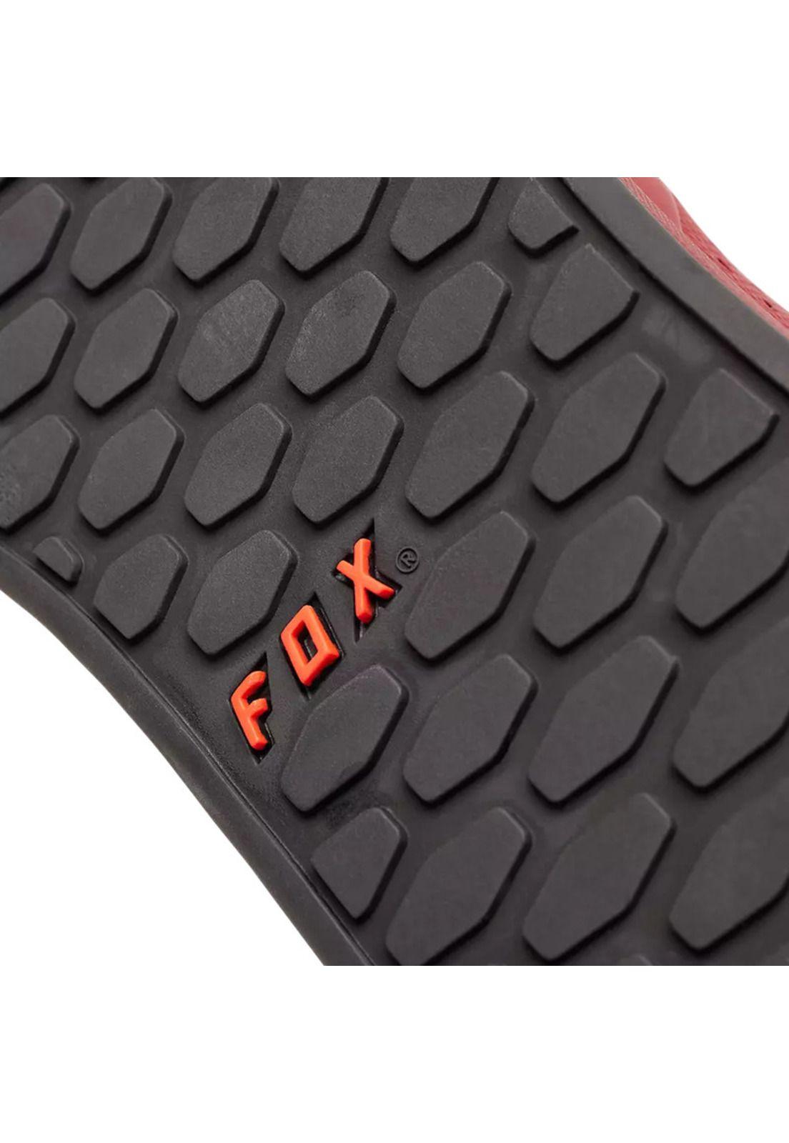 Zapatillas Bicicleta Union Flat Rojo Fox-8