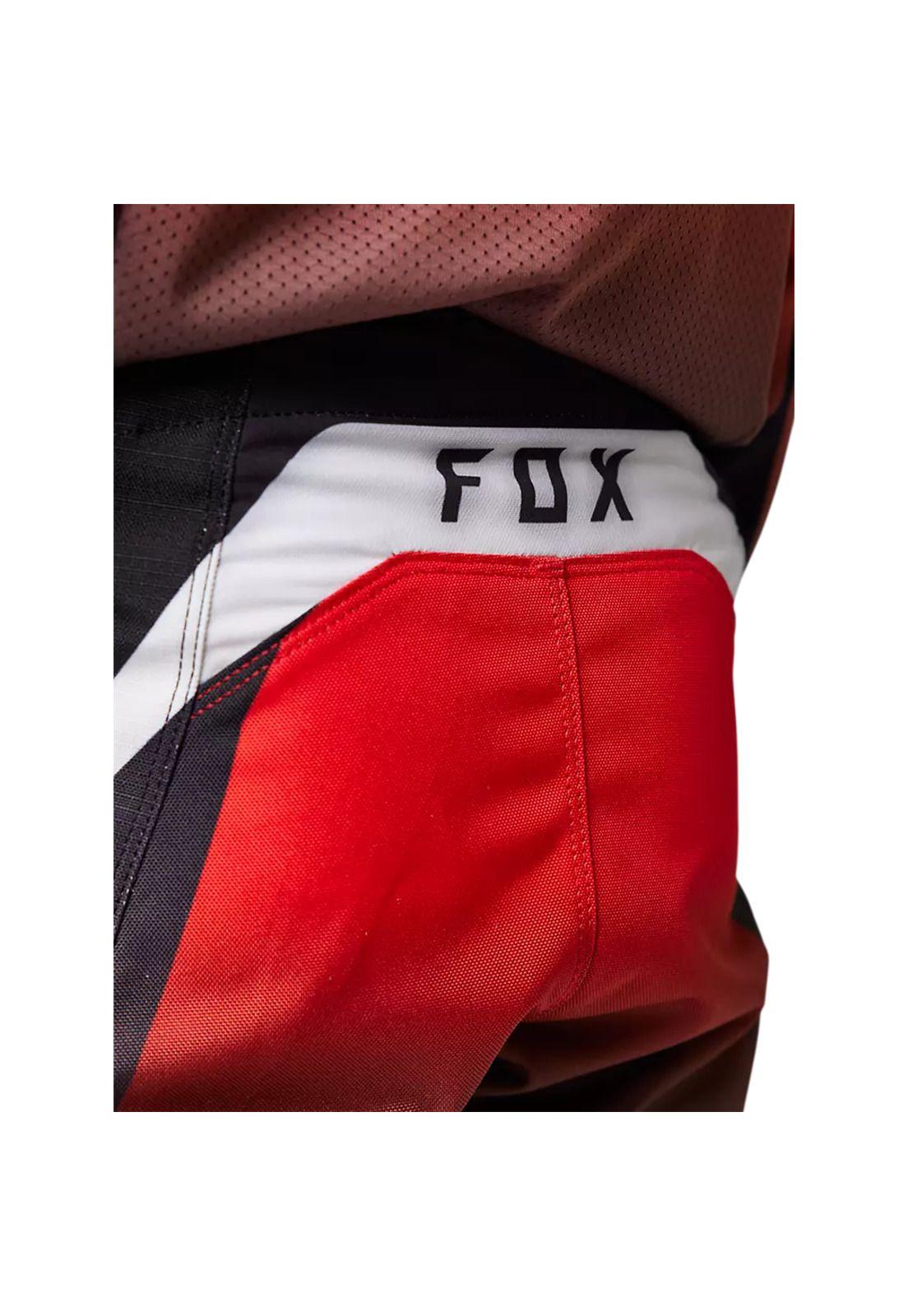 Pantalon Moto Niño 360 Vizen Rojo Fox-5