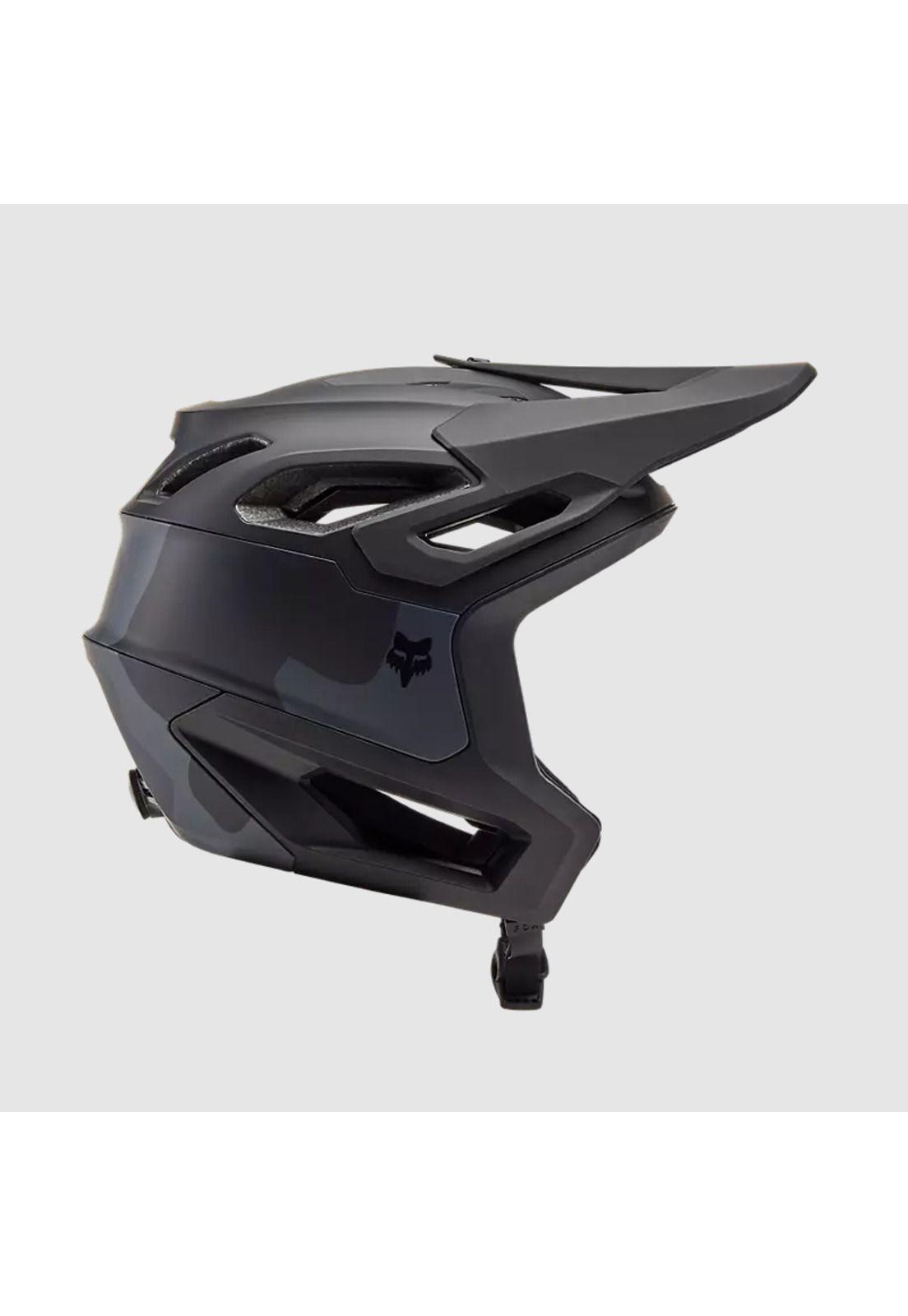 Casco Bicicleta New Dropframe Pro Negro Camo Fox-1